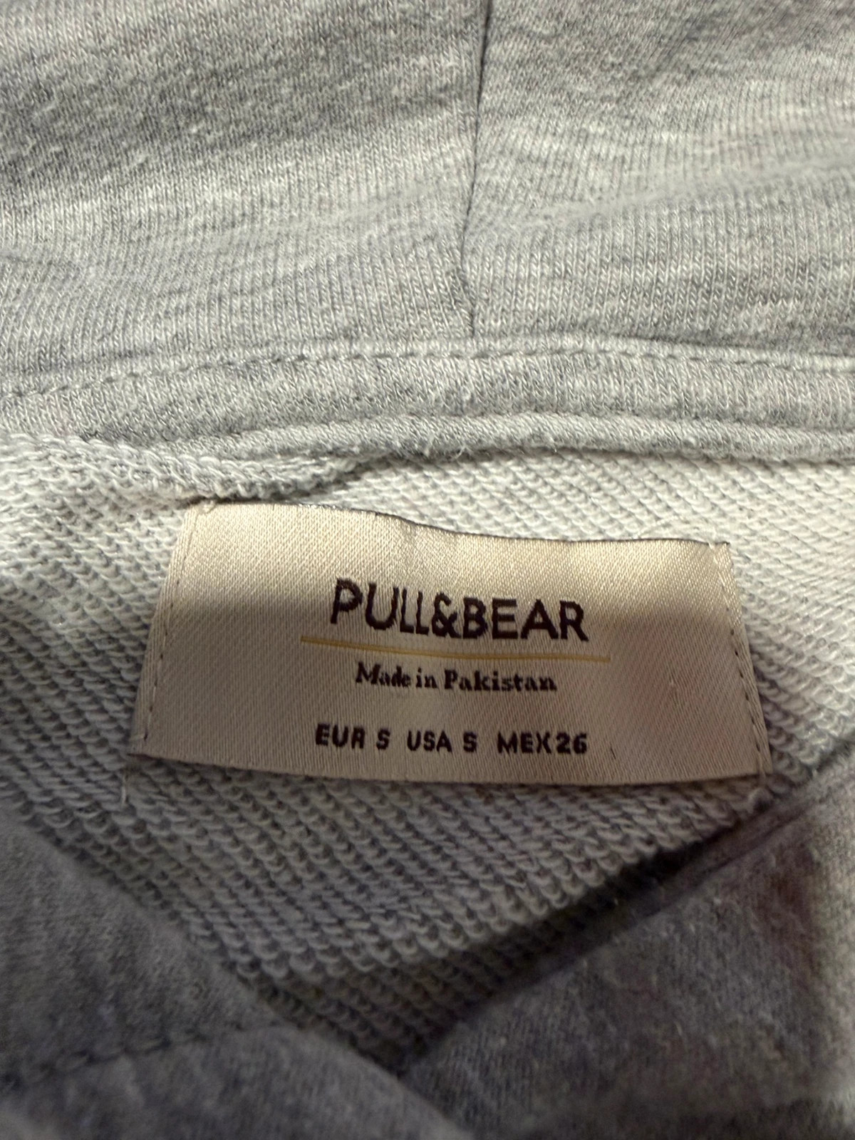 Sudadera gris con capucha Pull and Bear de mujer talla S hoodie sweat sweatshirt jumper – Pull & Bear – taille S / 36 / 8 2