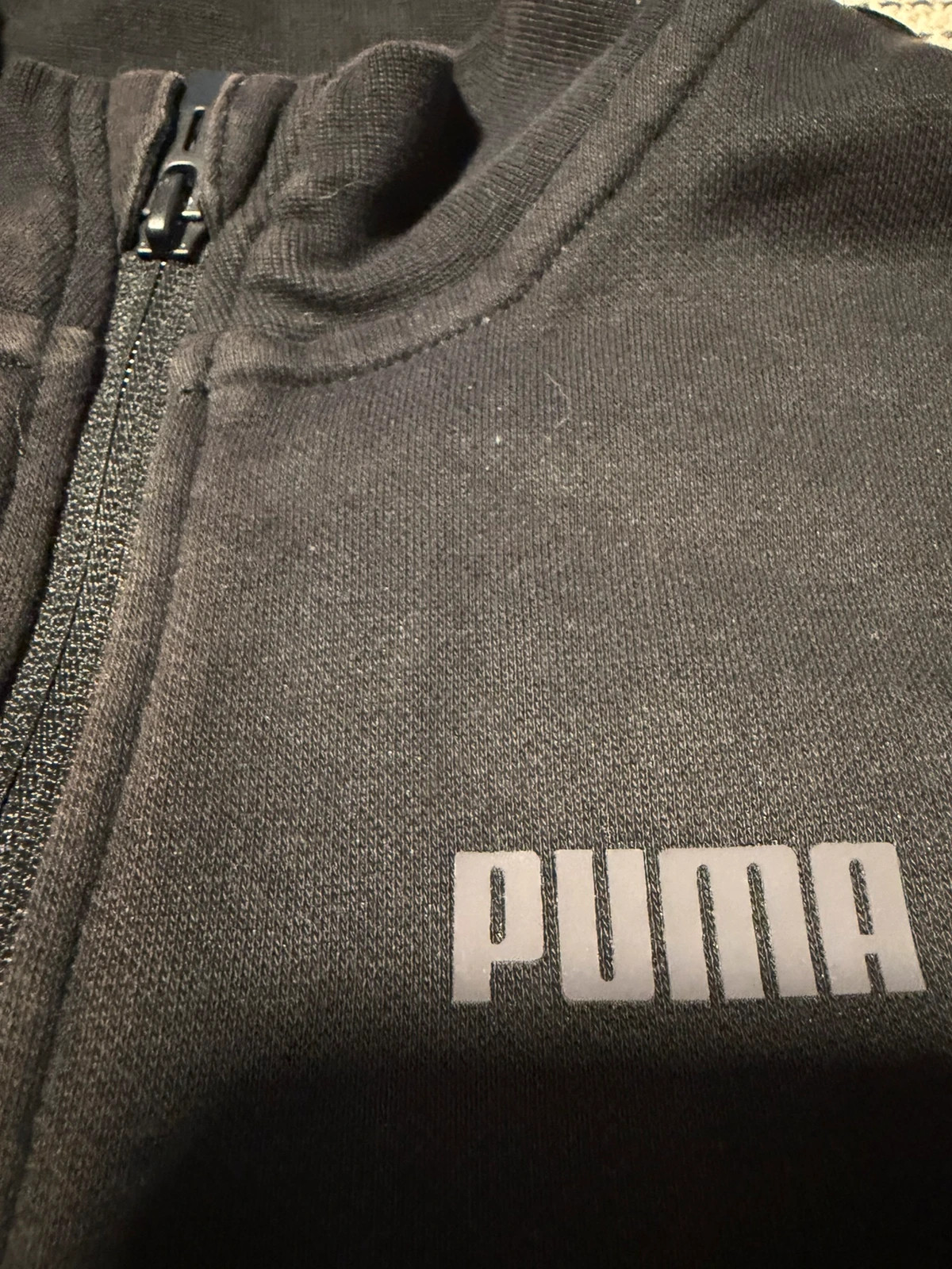 Chaqueta chandal puma negro niño 13-14 años sweatshirt veste – Puma – taille 13 ans / 158 cm 3
