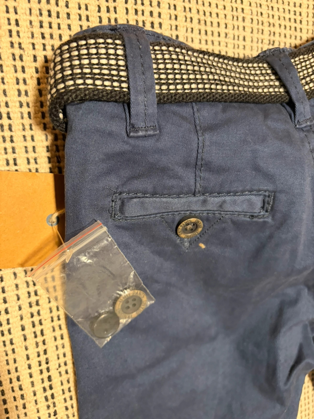 Pantalón chino niño Unit azul marino talla 3-4 años nuevo – Unit Boys – taille 3 ans / 98 cm 5