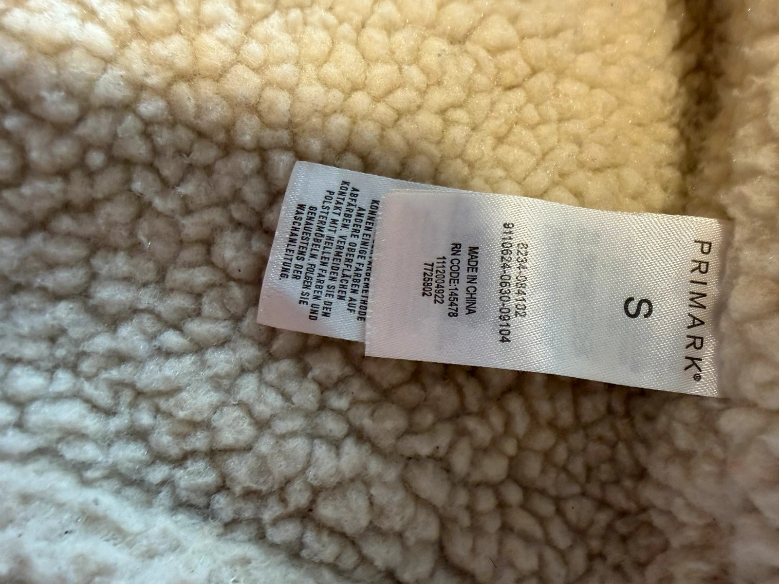 Chaqueta de pana y borreguillo Primark – Talla S – Primark – taille S 4