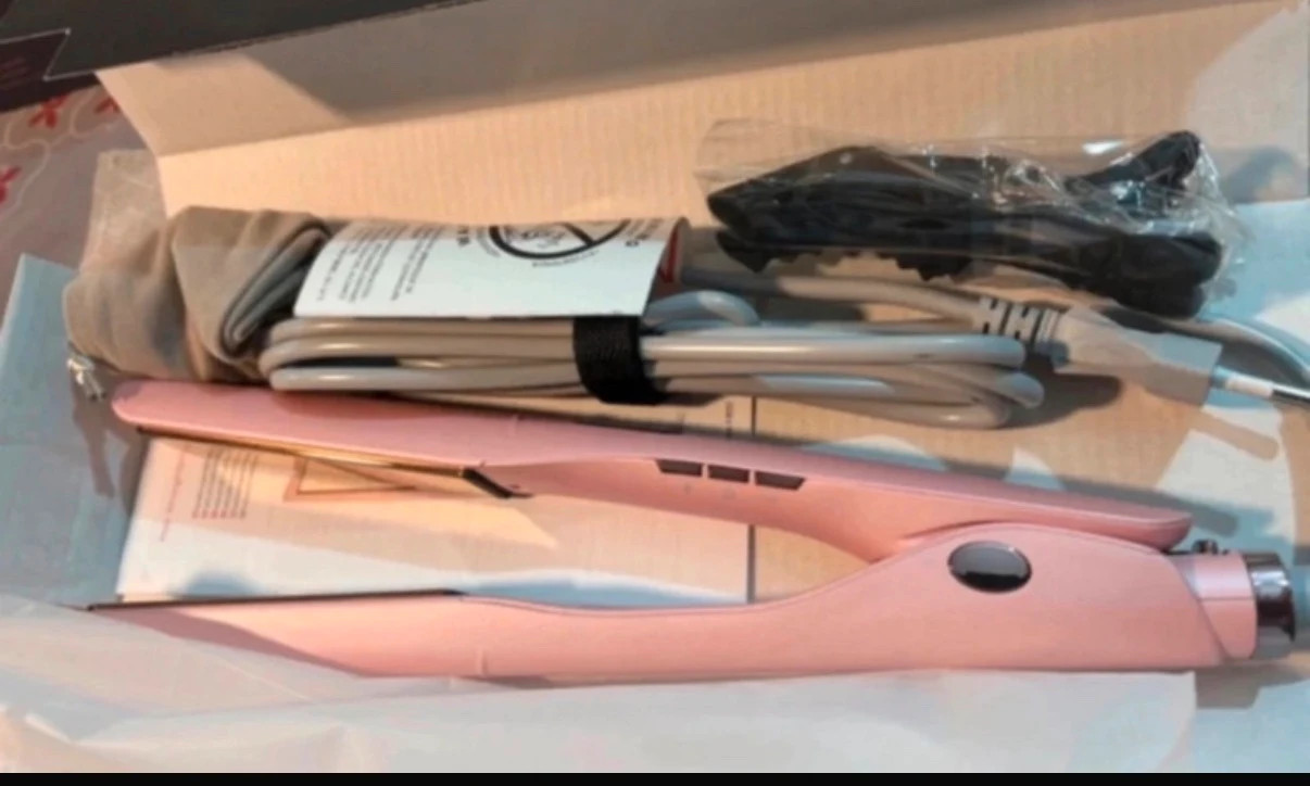Plancha y Rizadora de Pelo 2 en 1 Profesionales (Color Rosa) – dekuri 4