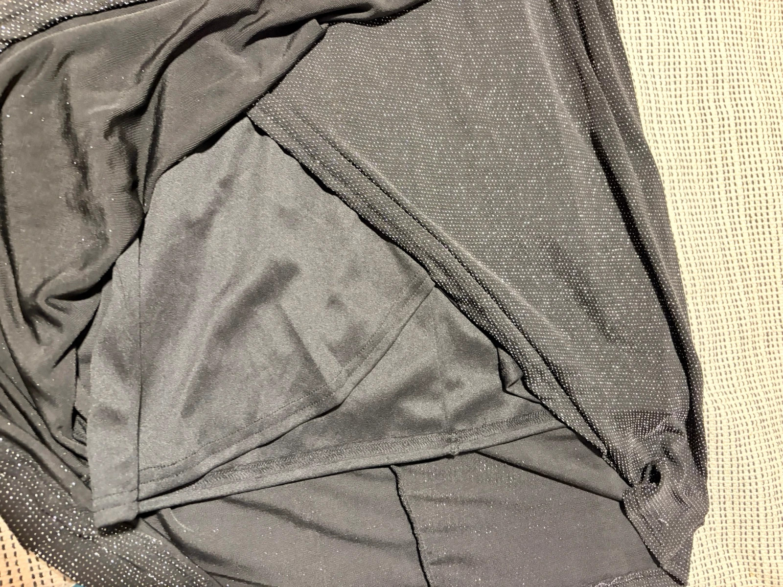 Vestido negro brillante pepco mujer fiesta robe paillettes t40 – Pepco – taille M / 38 / 10 4