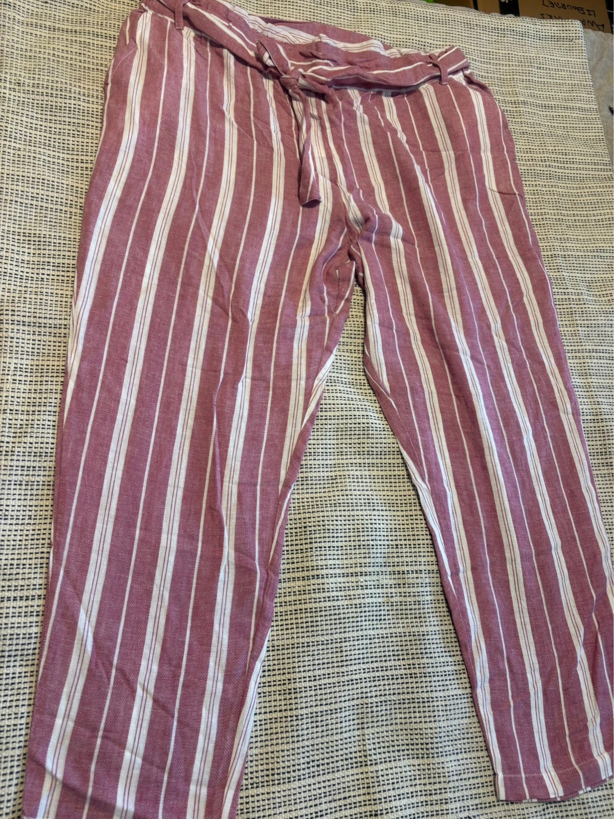 Pantalón Unit El Corte Inglés talla 50 algodón Deco Rose rayas – Unit – taille 5XL / 50 / 22 2