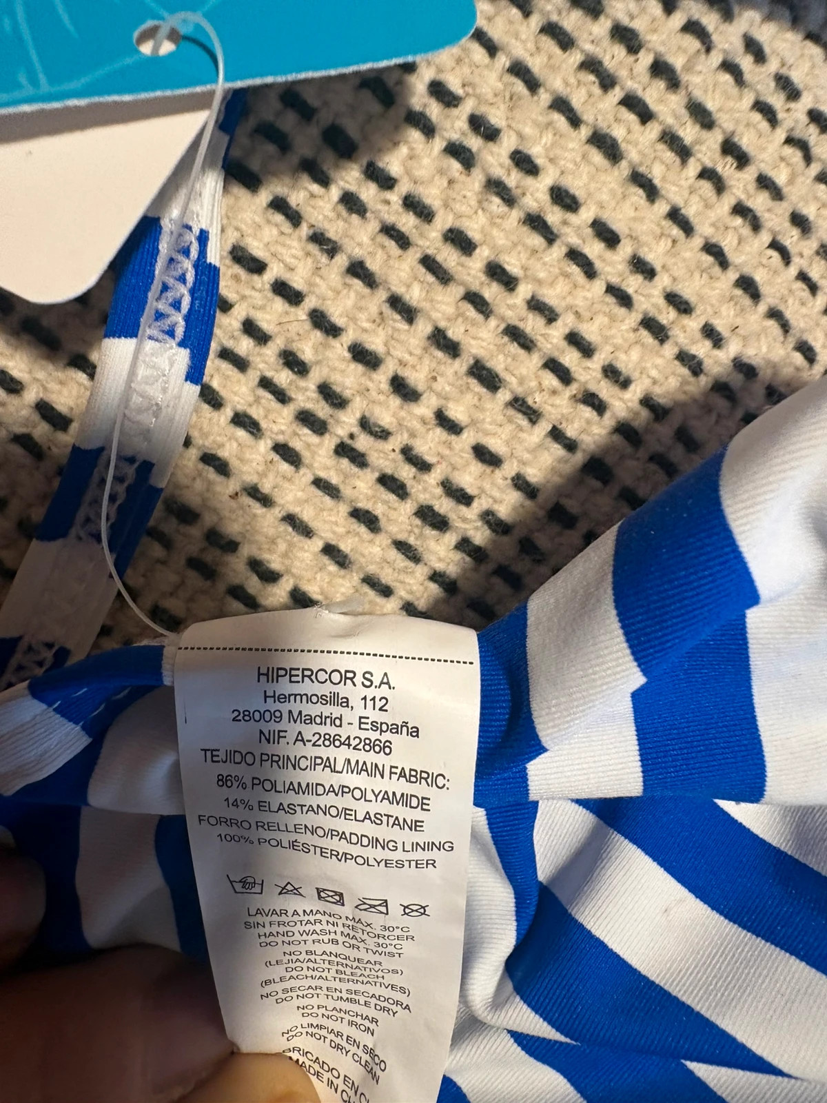 Bikini 2 piezas rayas azul y blanco Unit talla 46 – Unit – taille XXXL / 46 / 18 4