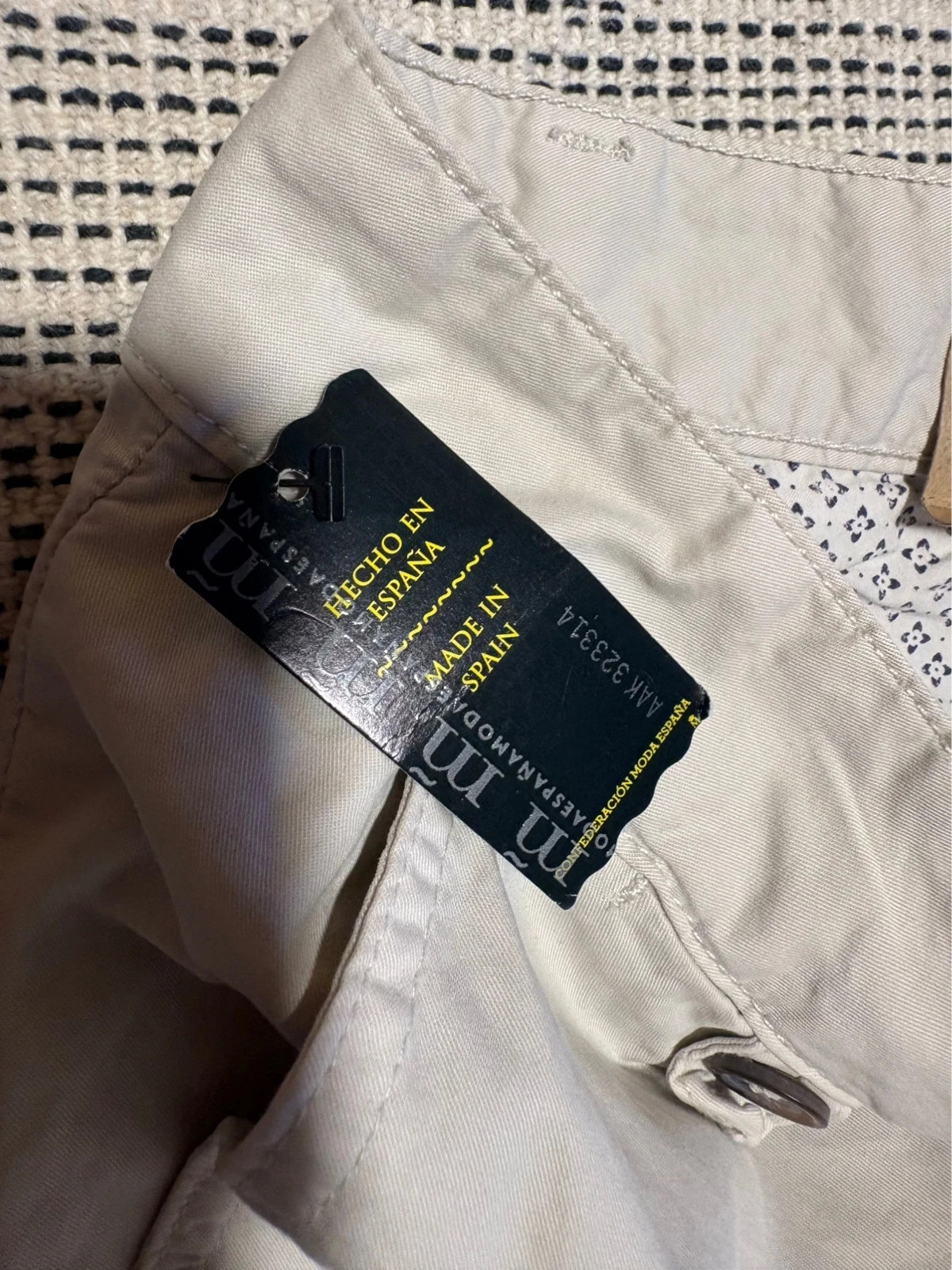 bermuda chino hombre el corte ingles talla 70 beige grande nuevo con etiqueta – El Corte Inglés – taille 8XL 5