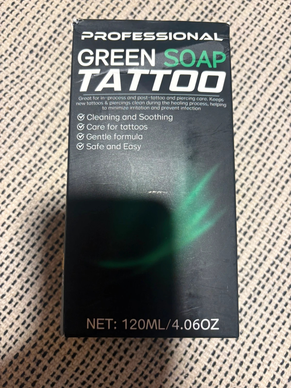 jabón verde tatuaje kit limpiador tattoo green soap concentrado 120ml – HuaAiChai 2