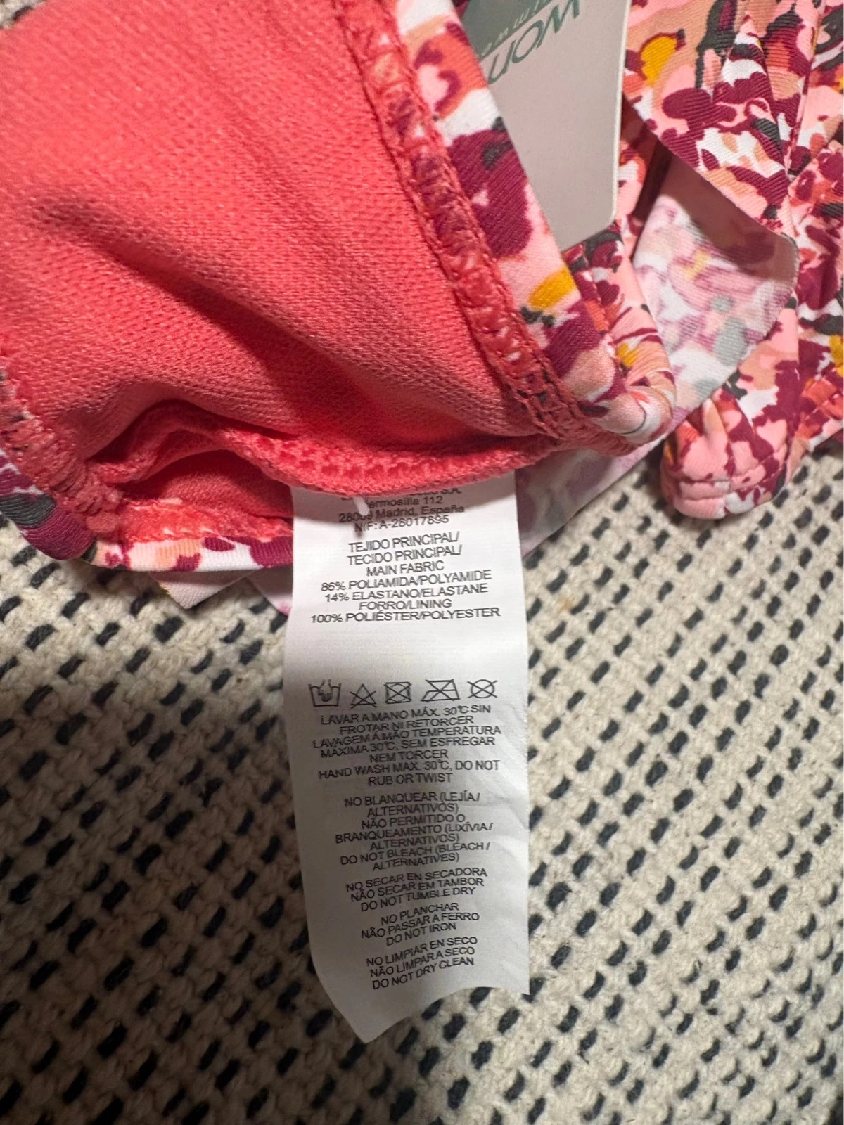 bikini floral volantes nuevo con etiqueta unit talla 38 m – Unit – taille M / 38 / 10 5