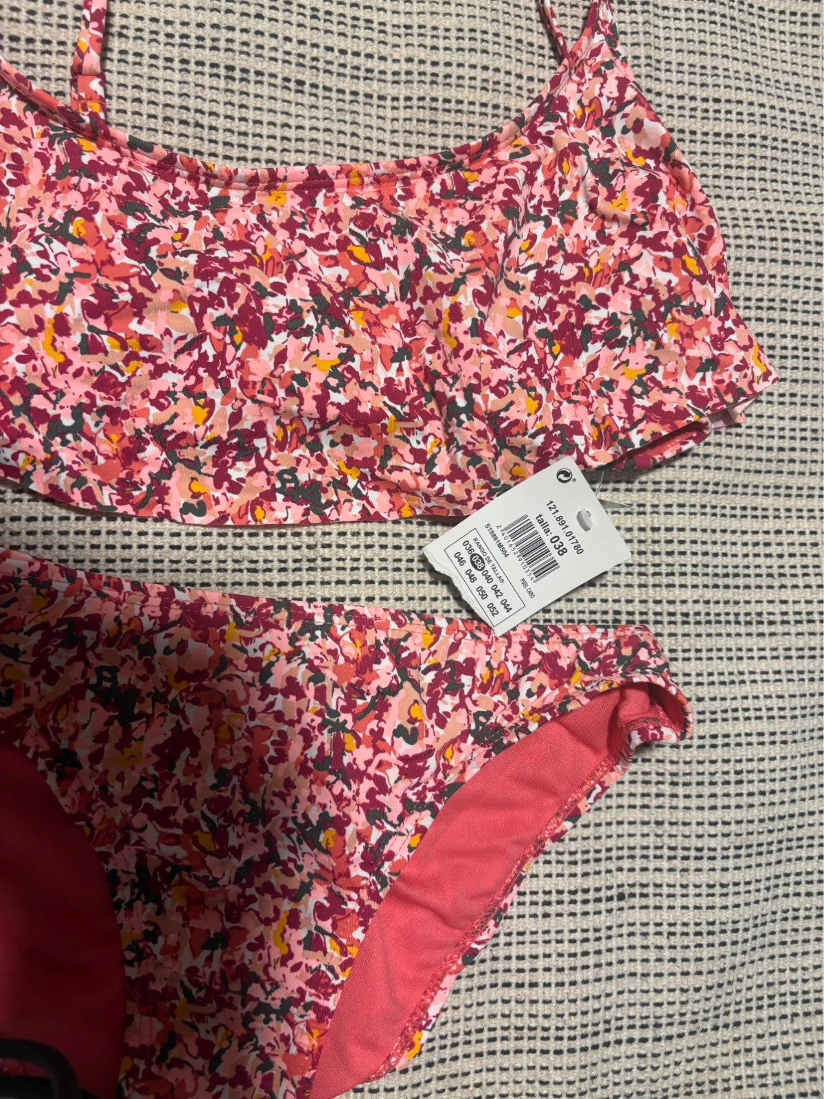 bikini floral volantes nuevo con etiqueta unit talla 38 m – Unit – taille M / 38 / 10 3