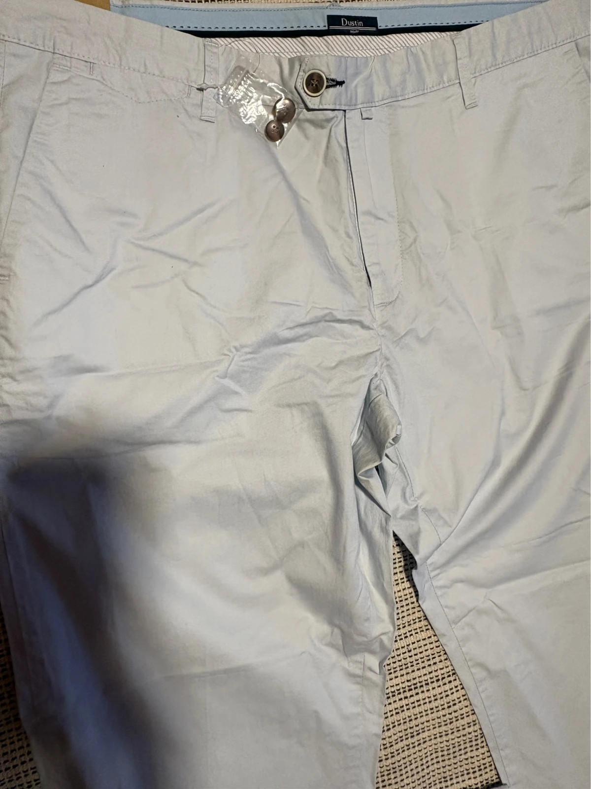 pantalón chino hombre dustin el corte ingles talla 52 azul claro nuevo – Dustin – taille 4XL 4