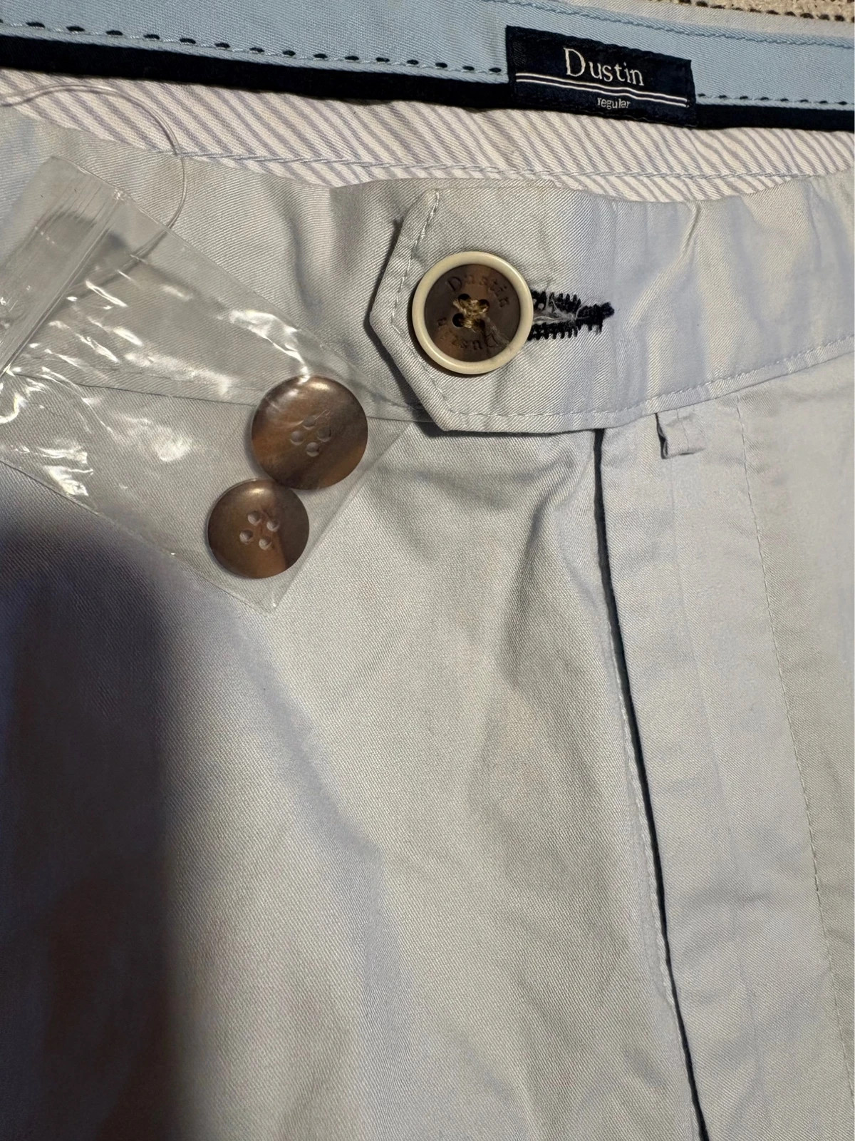 pantalón chino hombre dustin el corte ingles talla 52 azul claro nuevo – Dustin – taille 4XL 5