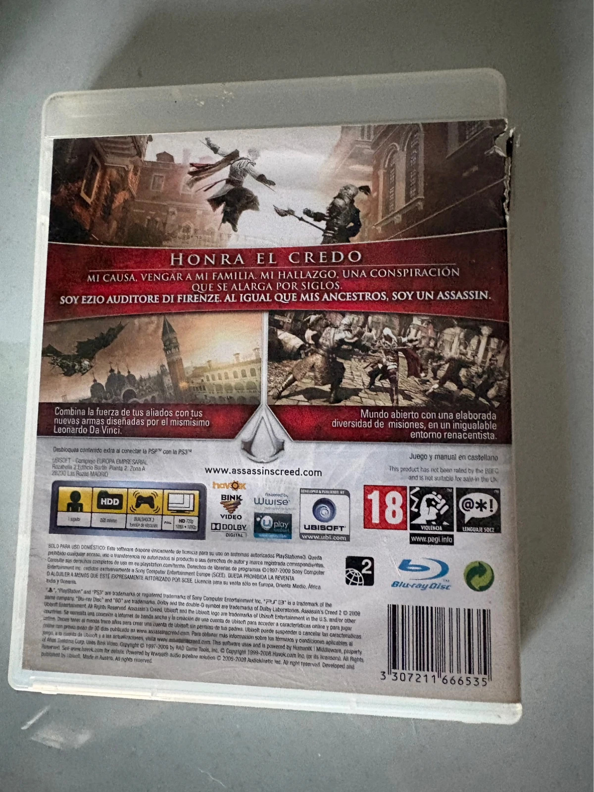 juegos ps3 assassins creed 2 ii castellano completo manual ezio auditore 3