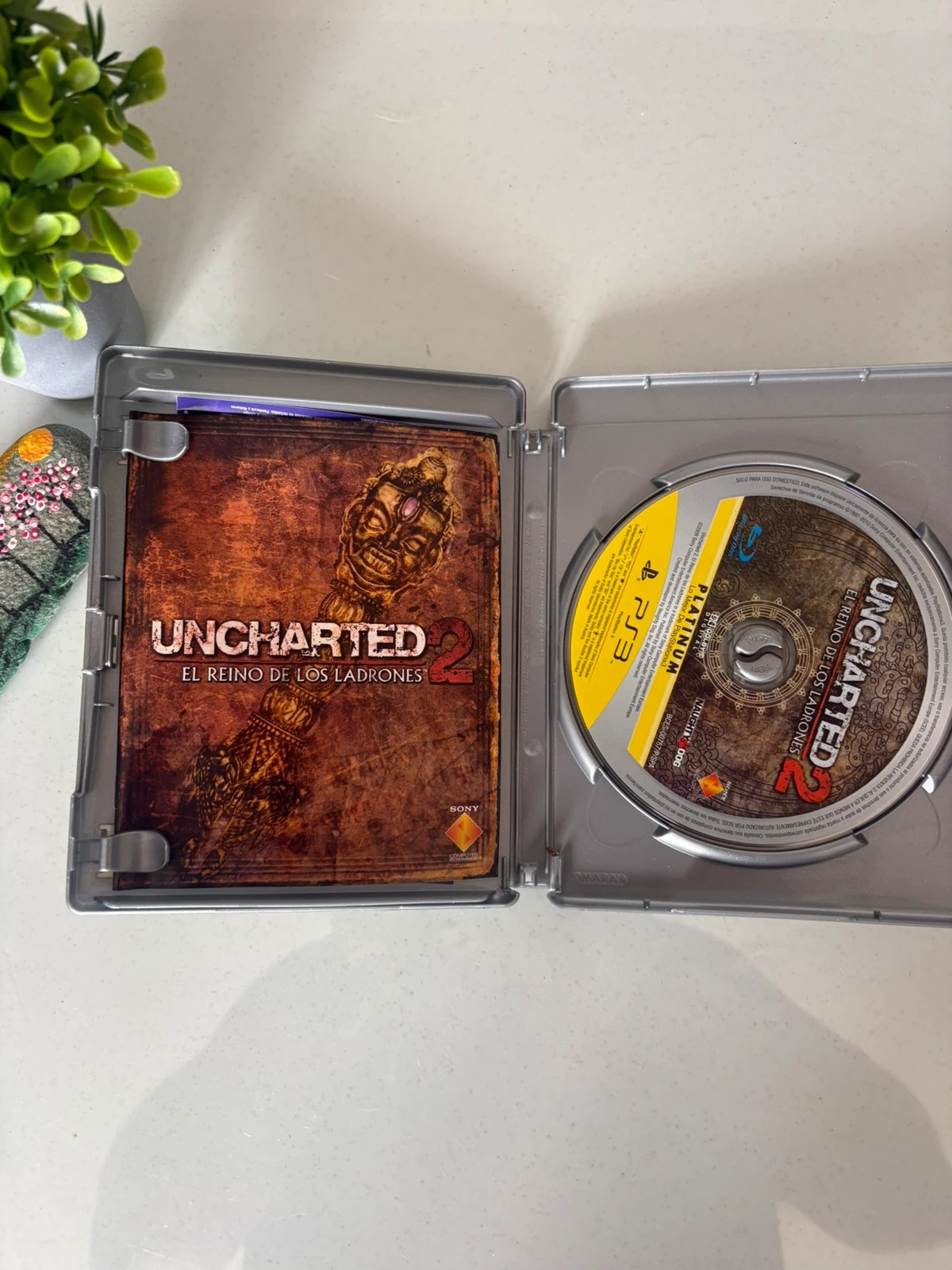 juego ps3 uncharted 2 el reino de los ladrones platinum pal españa completo 2