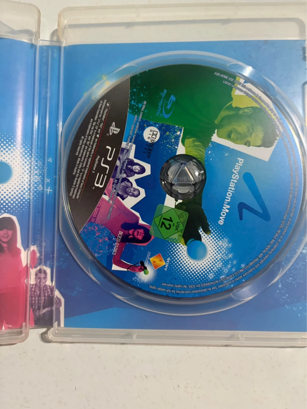Videojuego PlayStation Move Starter Disc PS3 PAL España demos jugables 3