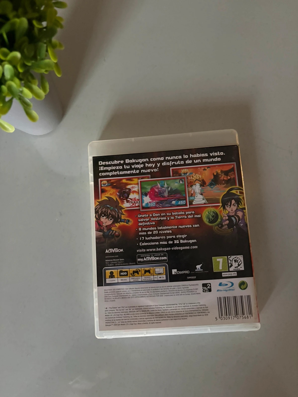 juego ps3 bakugan battle brawlers espanol completo manual playstation 3 2