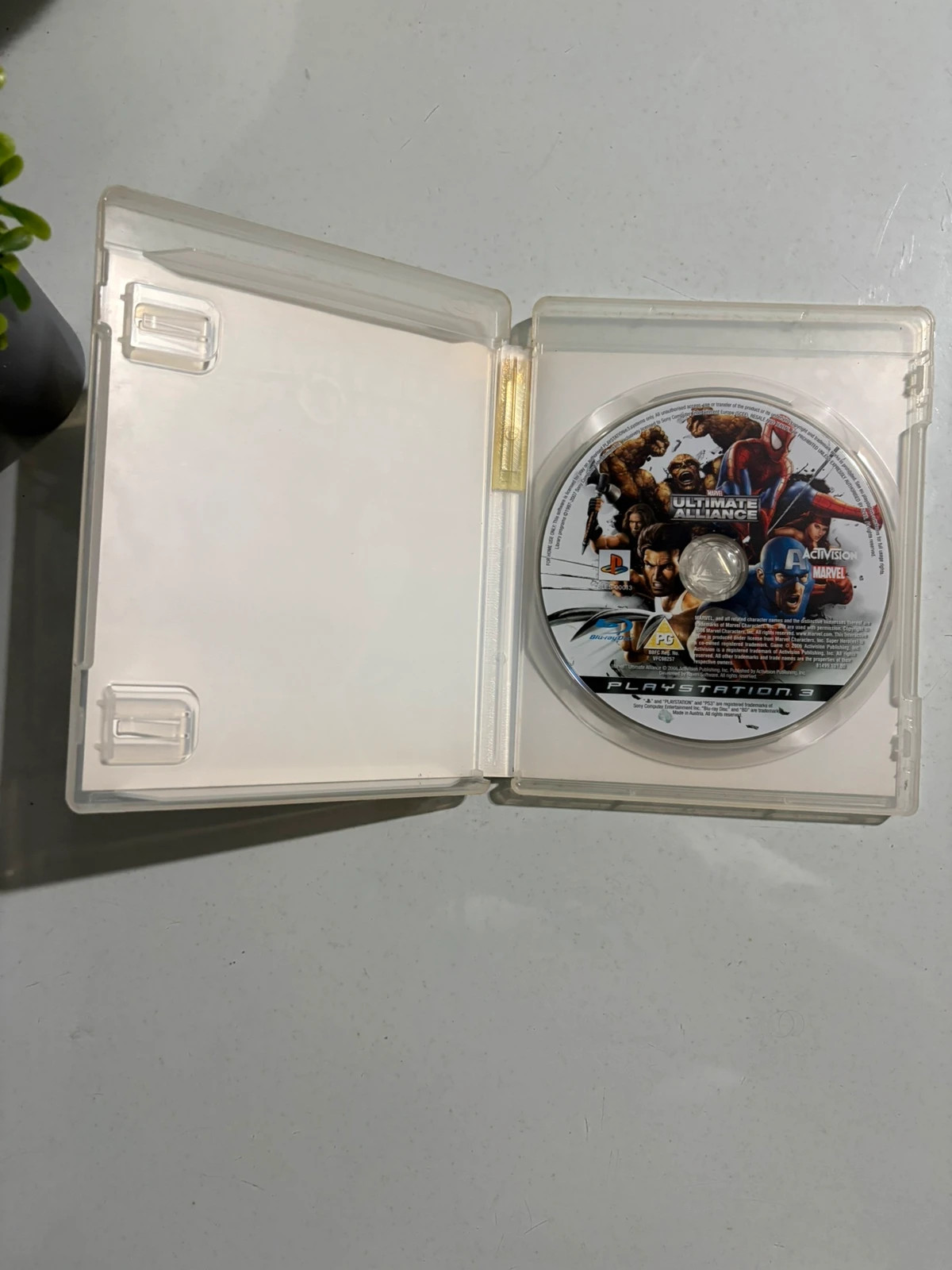 Juego PS3 Marvel Ultimate Alliance Activision PAL España sin manual 3