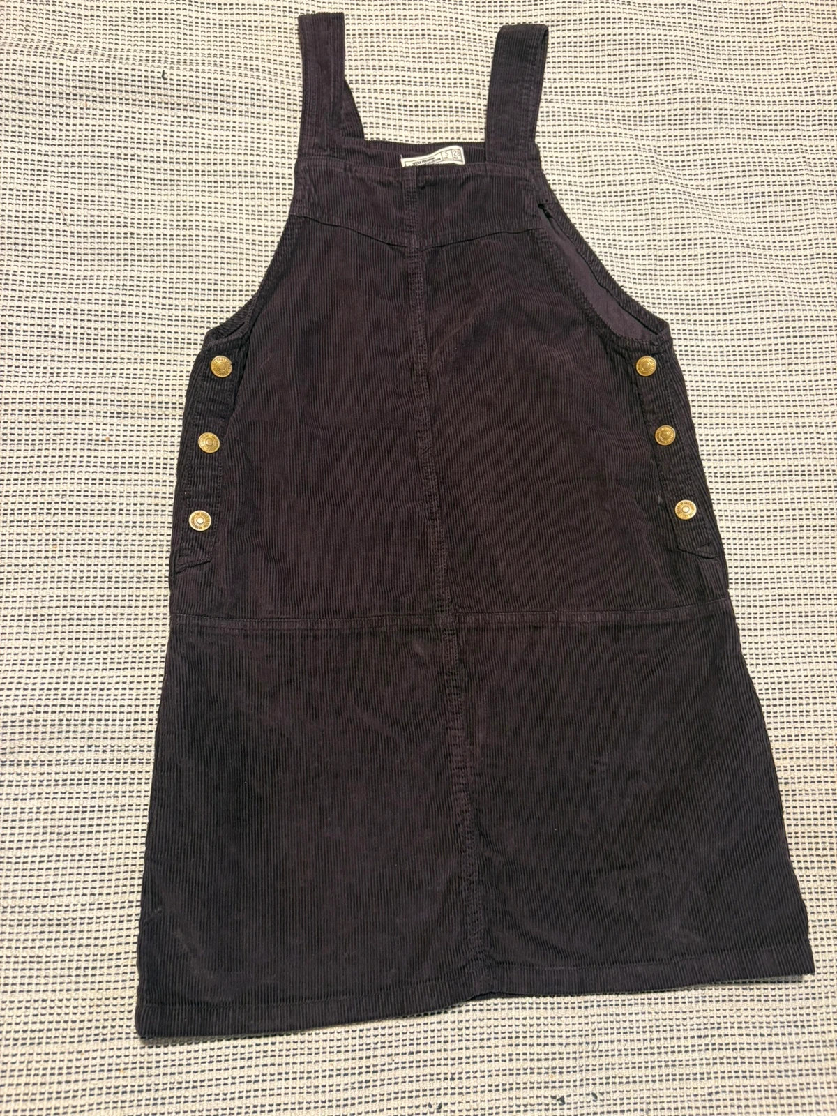 pichi de pana sfera s vestido peto pana marron robe salopette velours dungaree dress – Sfera – taille S / 36 / 8 2