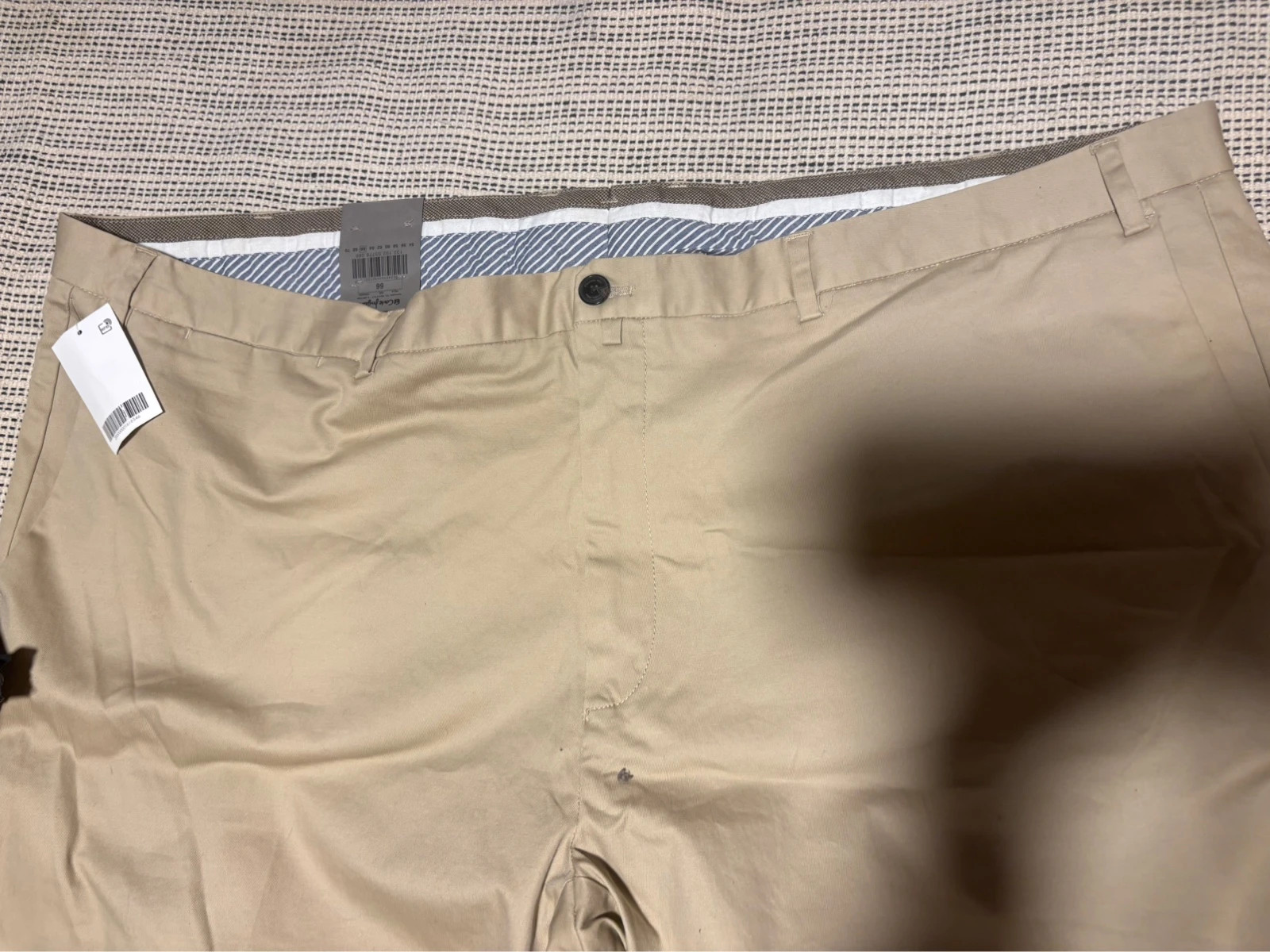 Pantalón chino beige Emidio Tucci El Corte Inglés t66 regular fit beige trousers chino