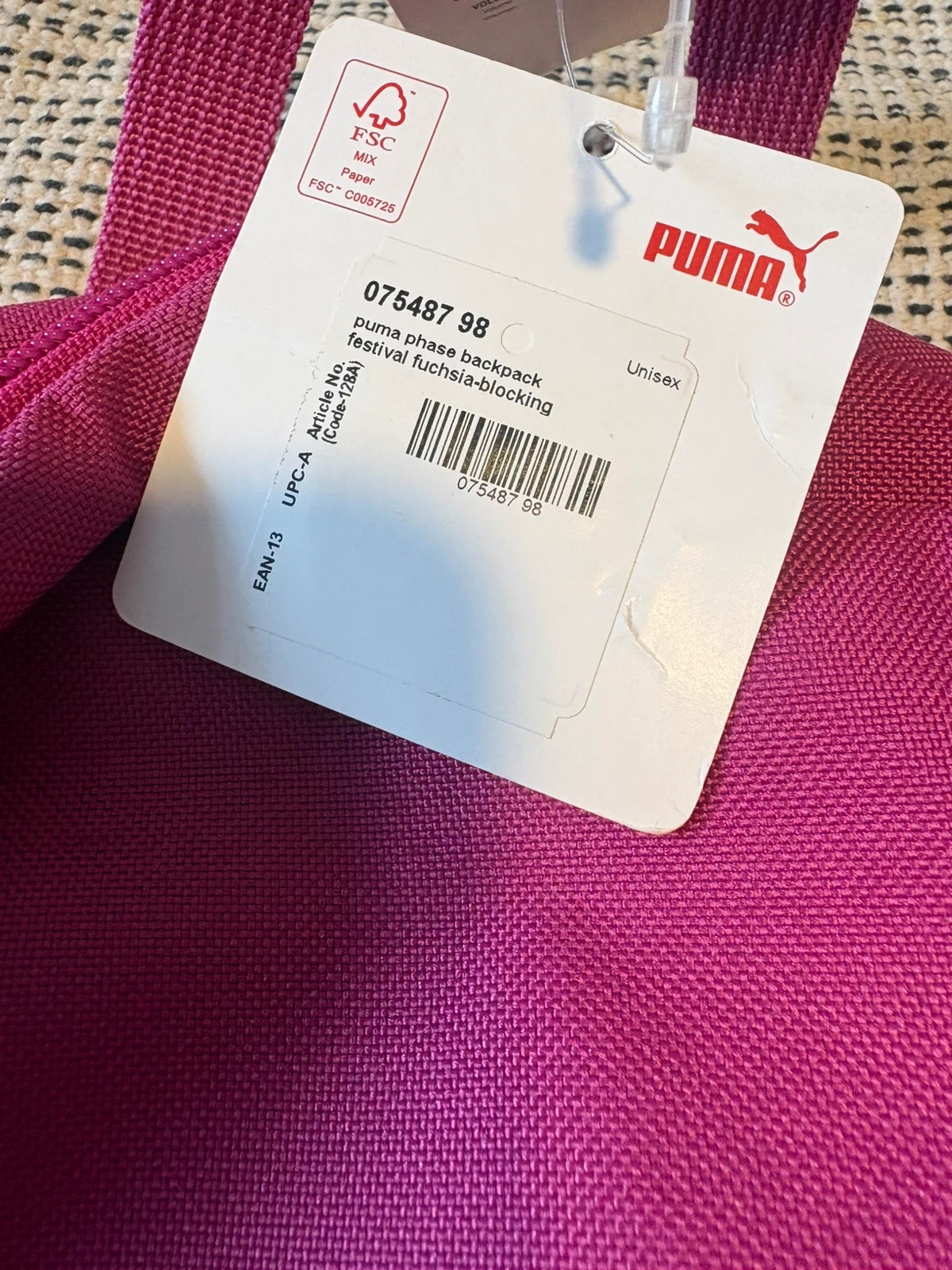 mochila puma phase backpack rosa fuchsia nueva con etiquetas 22L – Puma 4