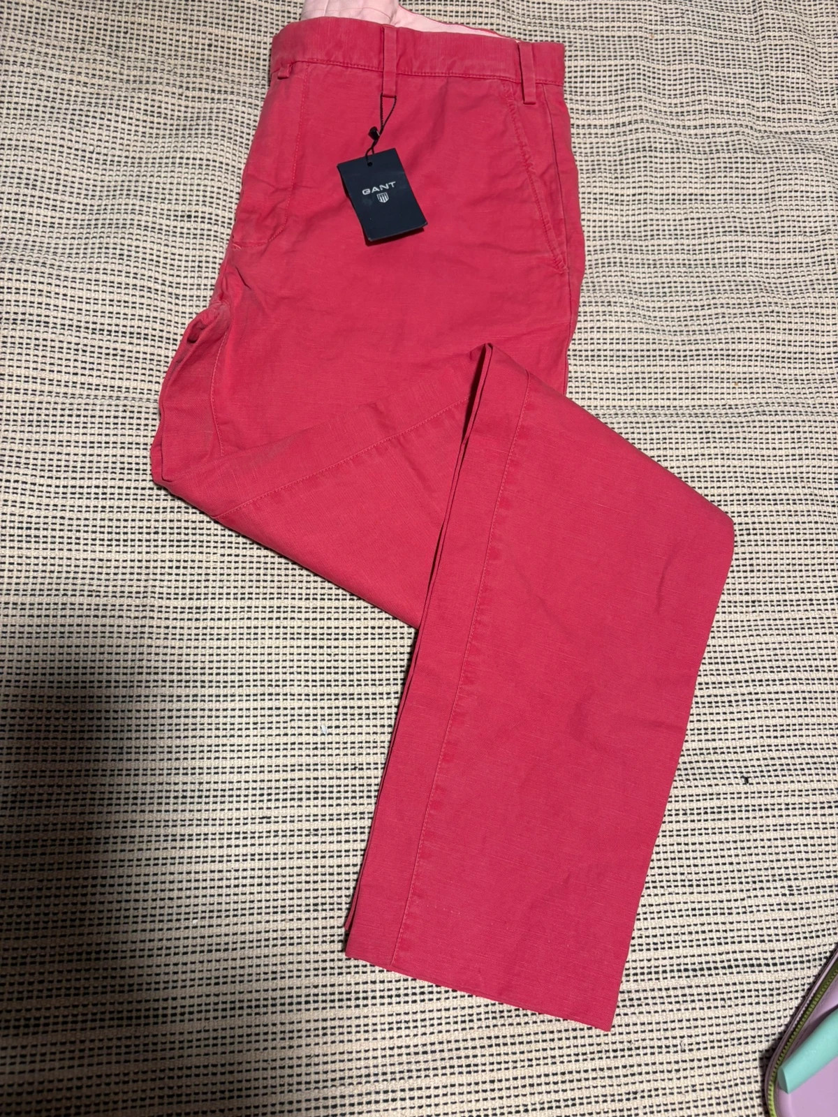 Pantalón chino Gant hombre coral rosa talla 54 L XL nuevo con etiqueta chino pant – GANT – taille XL 2