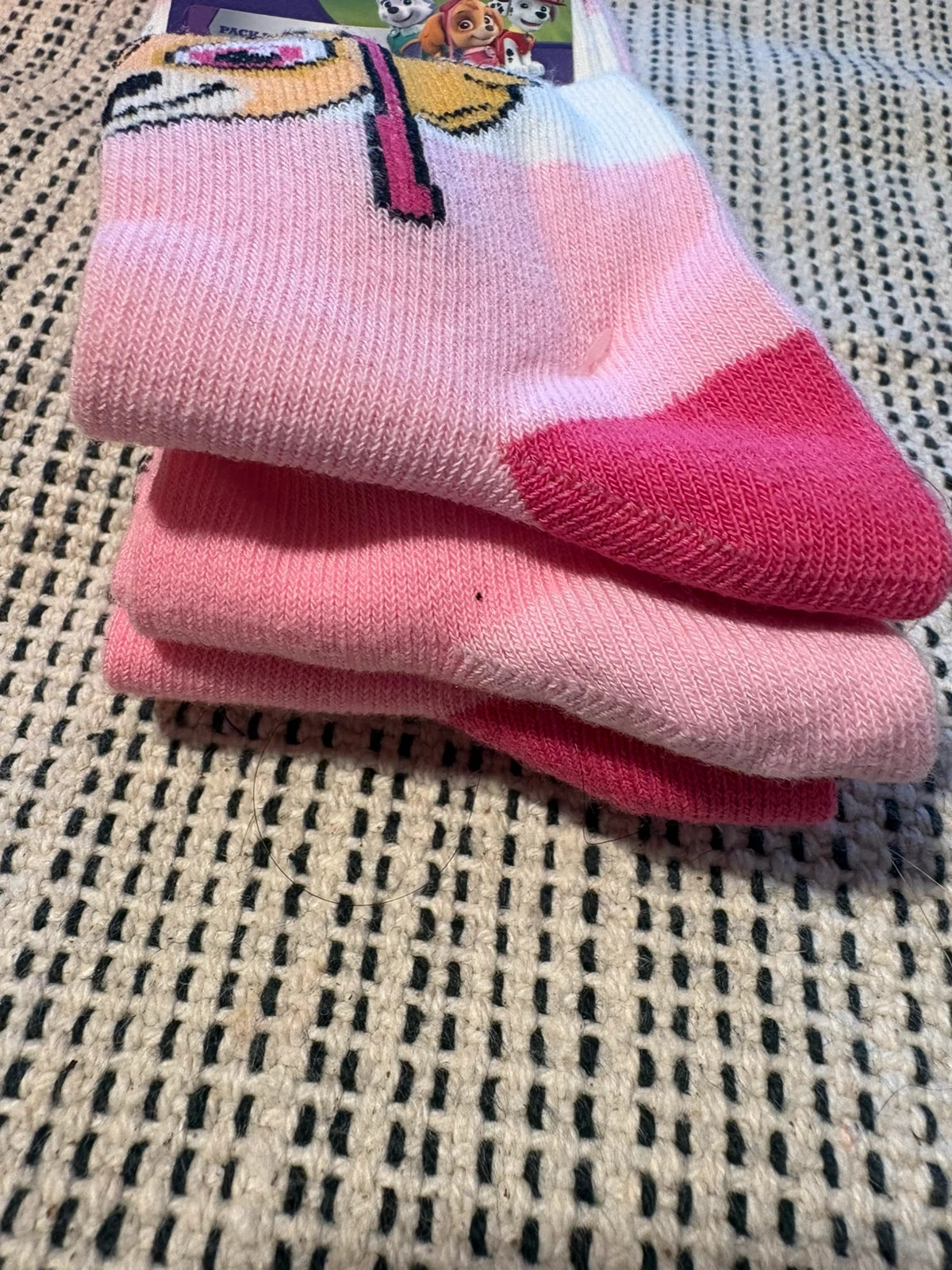 pack 3 calcetines patrulla canina skye rosa talla 31 34 nuevos – hipercor – taille 31-33 2