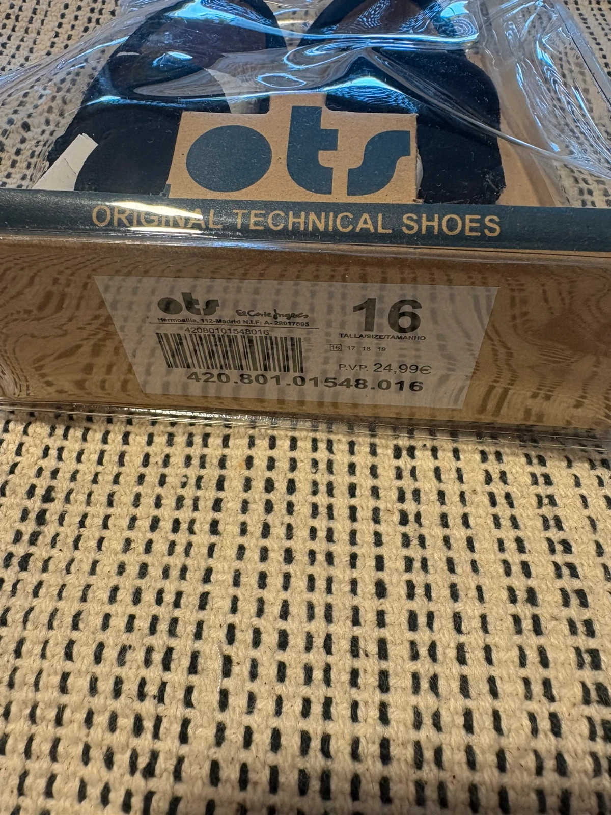 Mocasines bebe azul marino OTS El Corte Ingles t16 0-3 meses – Ots – taille 16 4