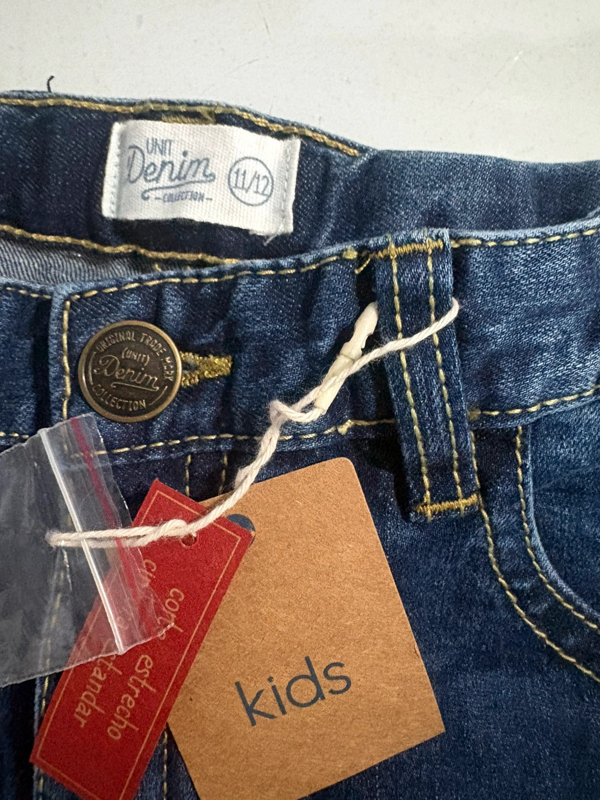*Jean slim Unit Denim El Corte Ingles 11-12 / 12 ans NWT – Unit – taille 12 ans / 152 cm 4