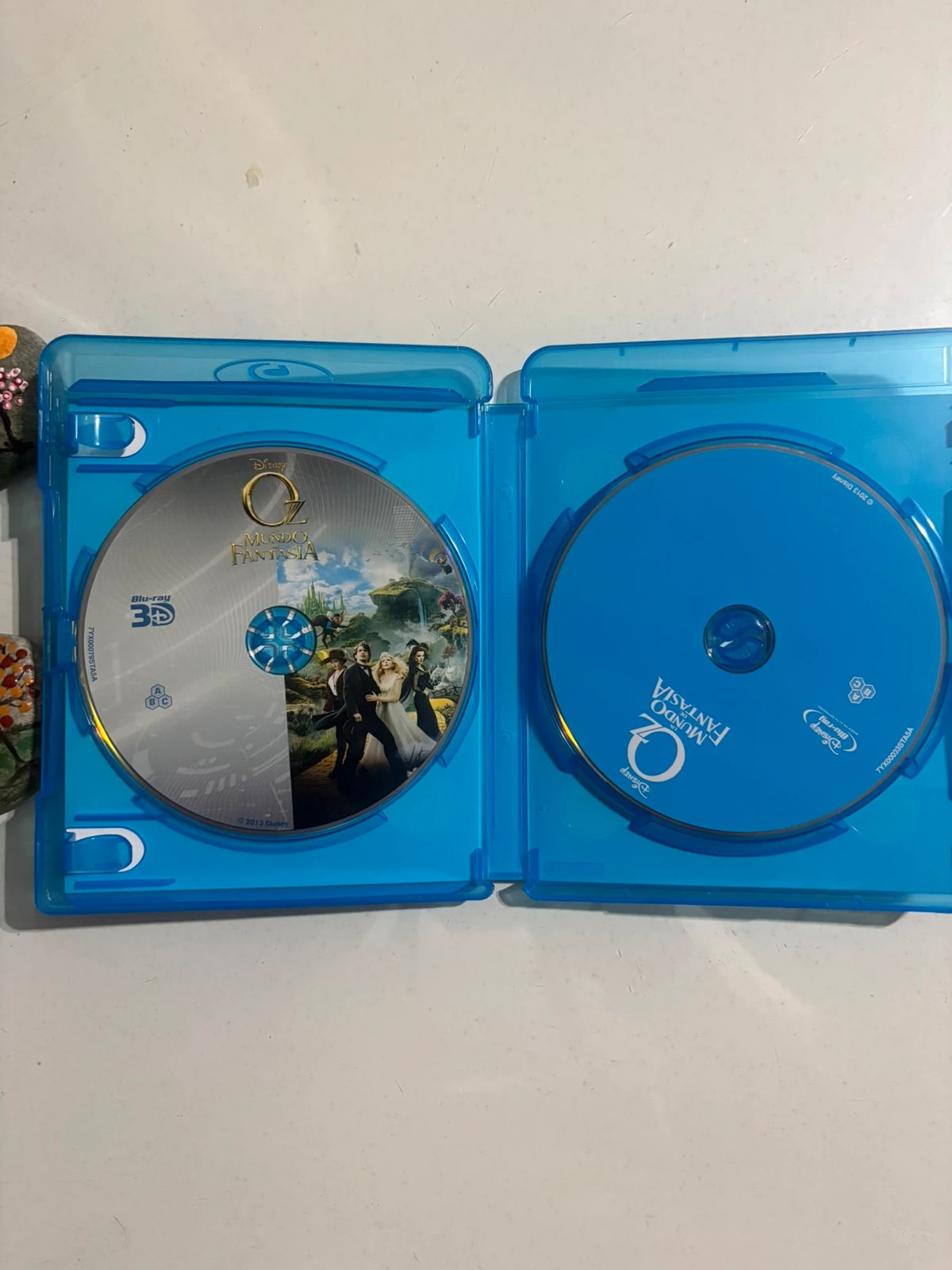 pelicula oz un mundo de fantasia blu-ray 3d 2d disney castellano fr en 2