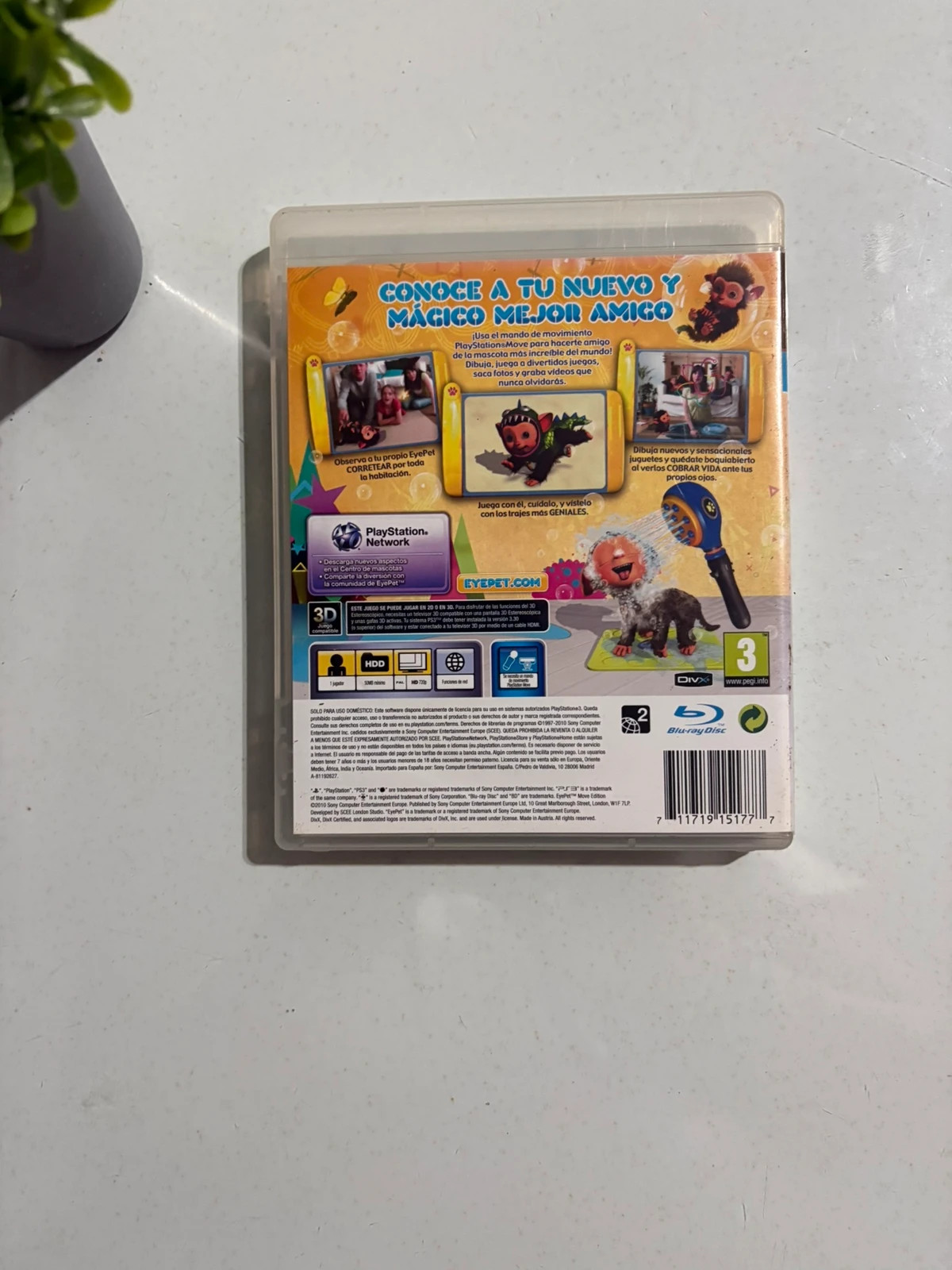 Juego PS3 EyePet Move Edition PlayStation 3 completo PAL España 2