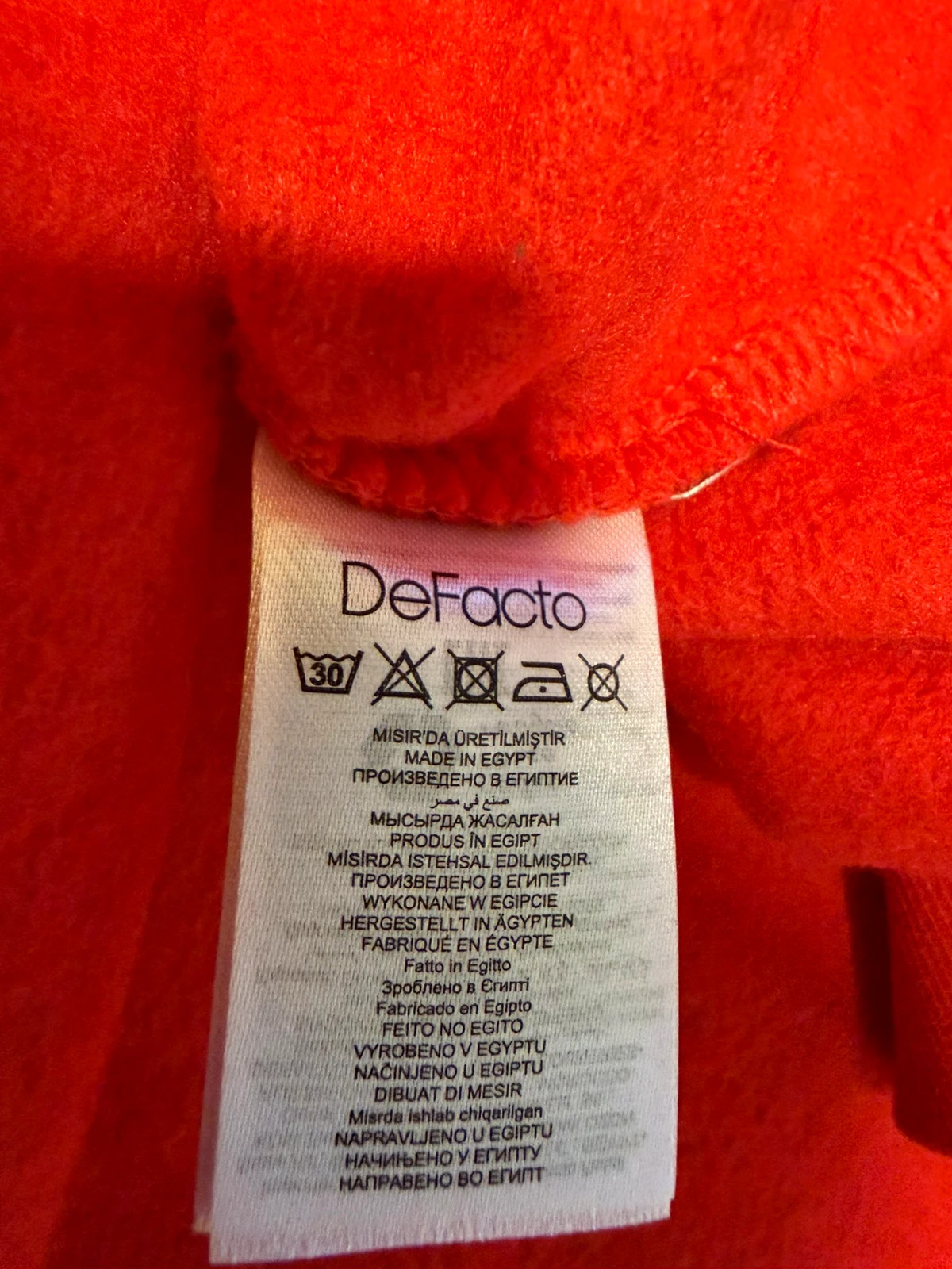 Sudadera roja con capucha defacto mujer sweat à capuche rouge xxl – Defacto – taille XXL / 44 / 16 5