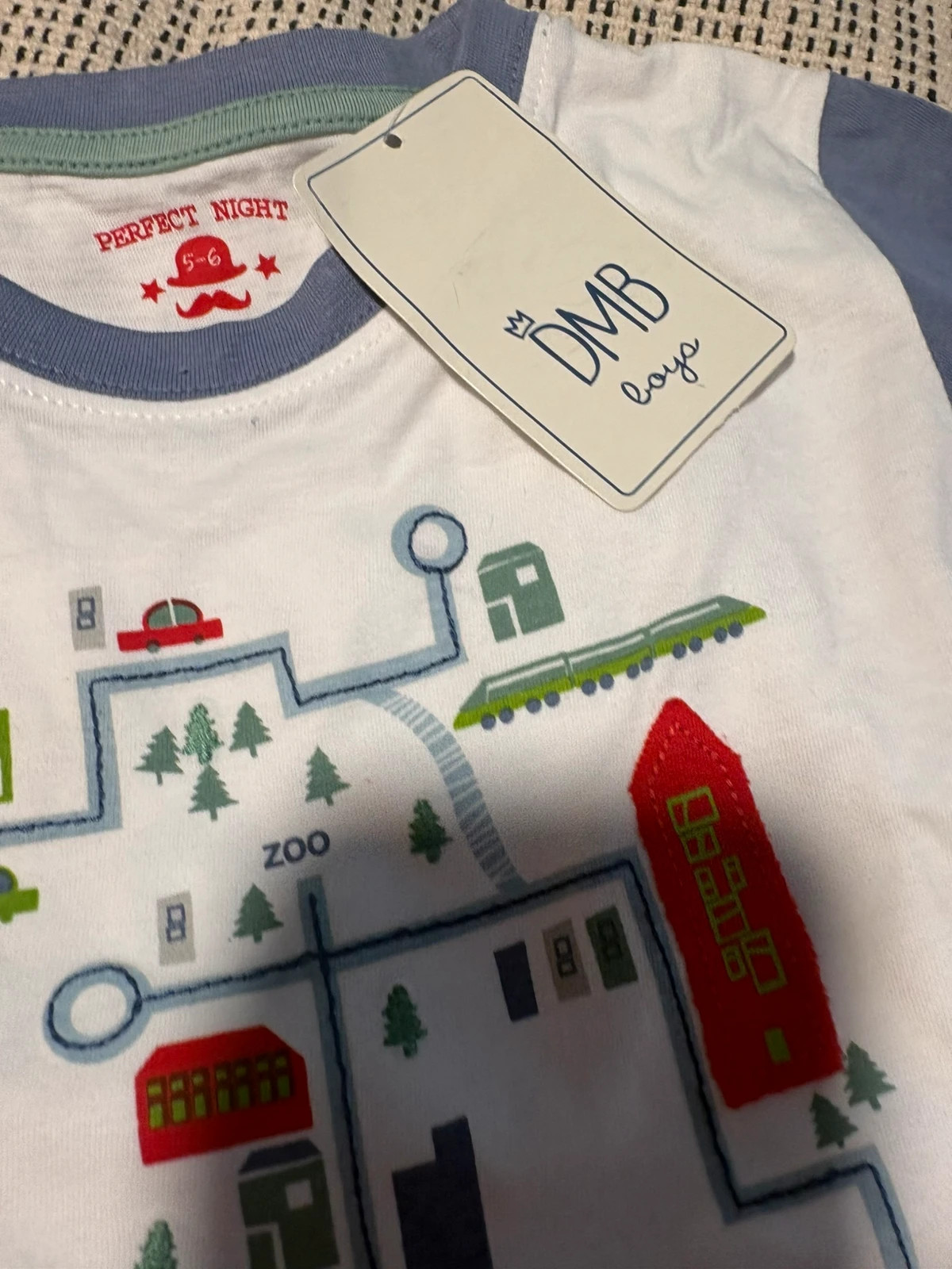 *pijama niño 5 6 años algodon nuevo etiquetas pyjama pyjamas pyjama 110 116 – DMB – taille 5 ans / 110 cm 3