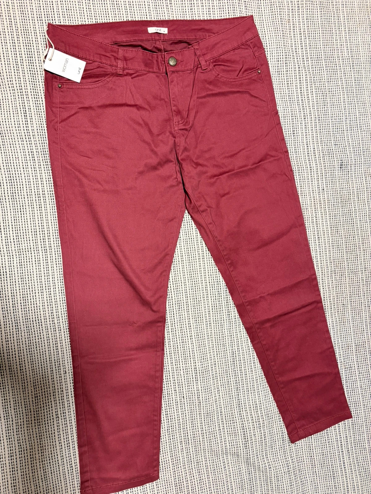 Pantalón granate talla 44 de unit