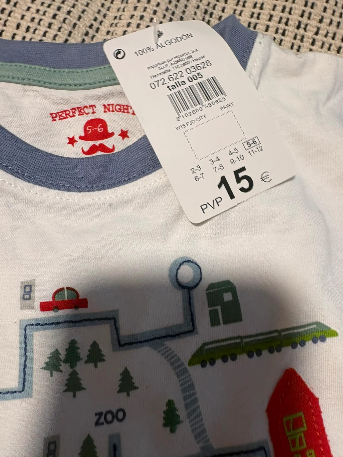 *pijama niño 5 6 años algodon nuevo etiquetas pyjama pyjamas pyjama 110 116 – DMB – taille 5 ans / 110 cm 4