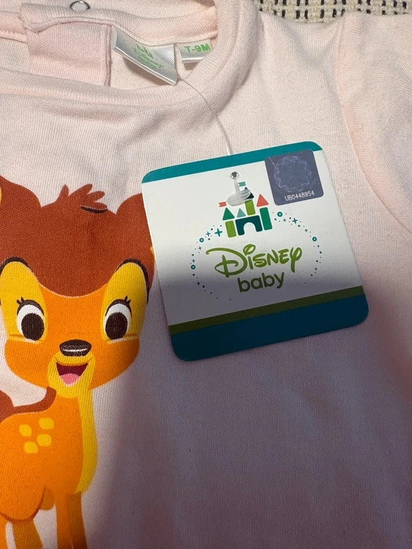 Pelele Bebé Disney Bambi Nuevo Etiquetas T. 9-12M Pink Pyjama Romper – Disney Baby – taille 9-12 mois / 74 cm 3
