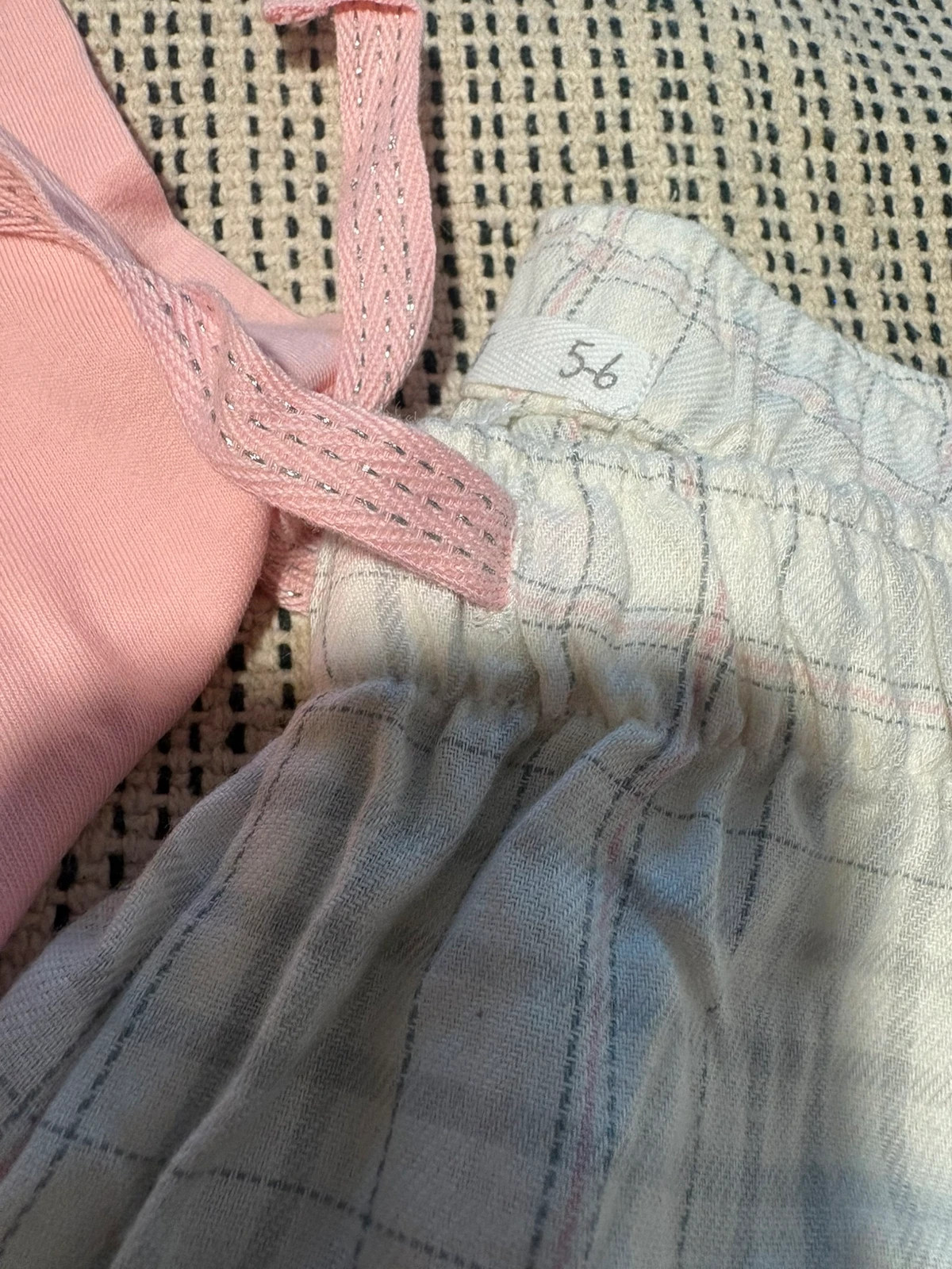 * pijama niña rosa cuadros algodon nuevo 5 6 años pyjama fille 110 116 cm – Unit – taille 6 ans / 116 cm 4