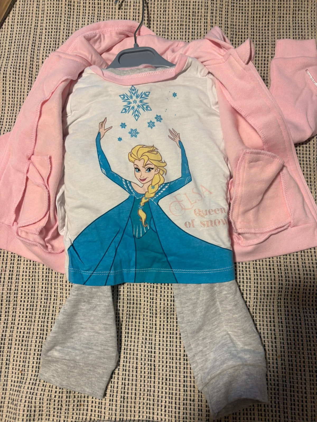 Set chándal 2 pantalones Disney Frozen Elsa 2 años 92 cm nuevo etiqueta – hipercor – taille 24-36 mois / 92 cm 4