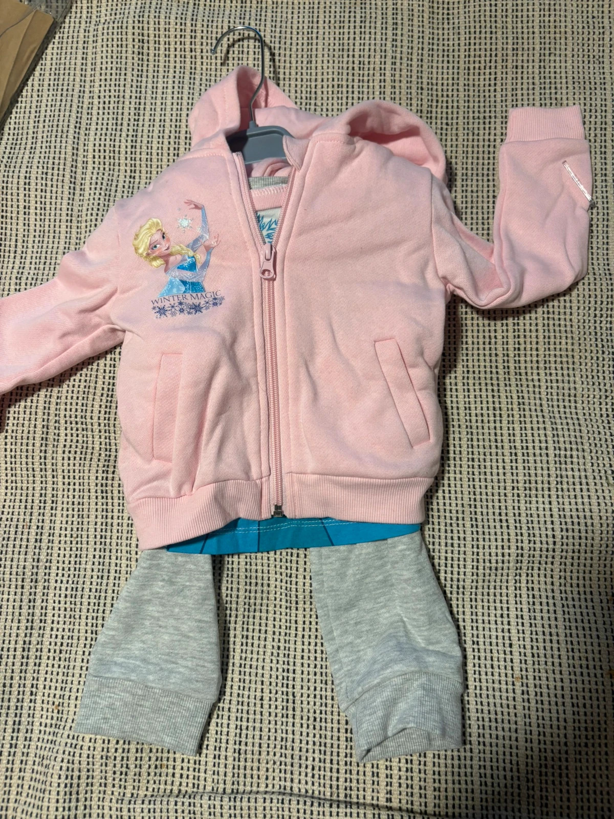 Set chándal 2 pantalones Disney Frozen Elsa 2 años 92 cm nuevo etiqueta – hipercor – taille 24-36 mois / 92 cm 3