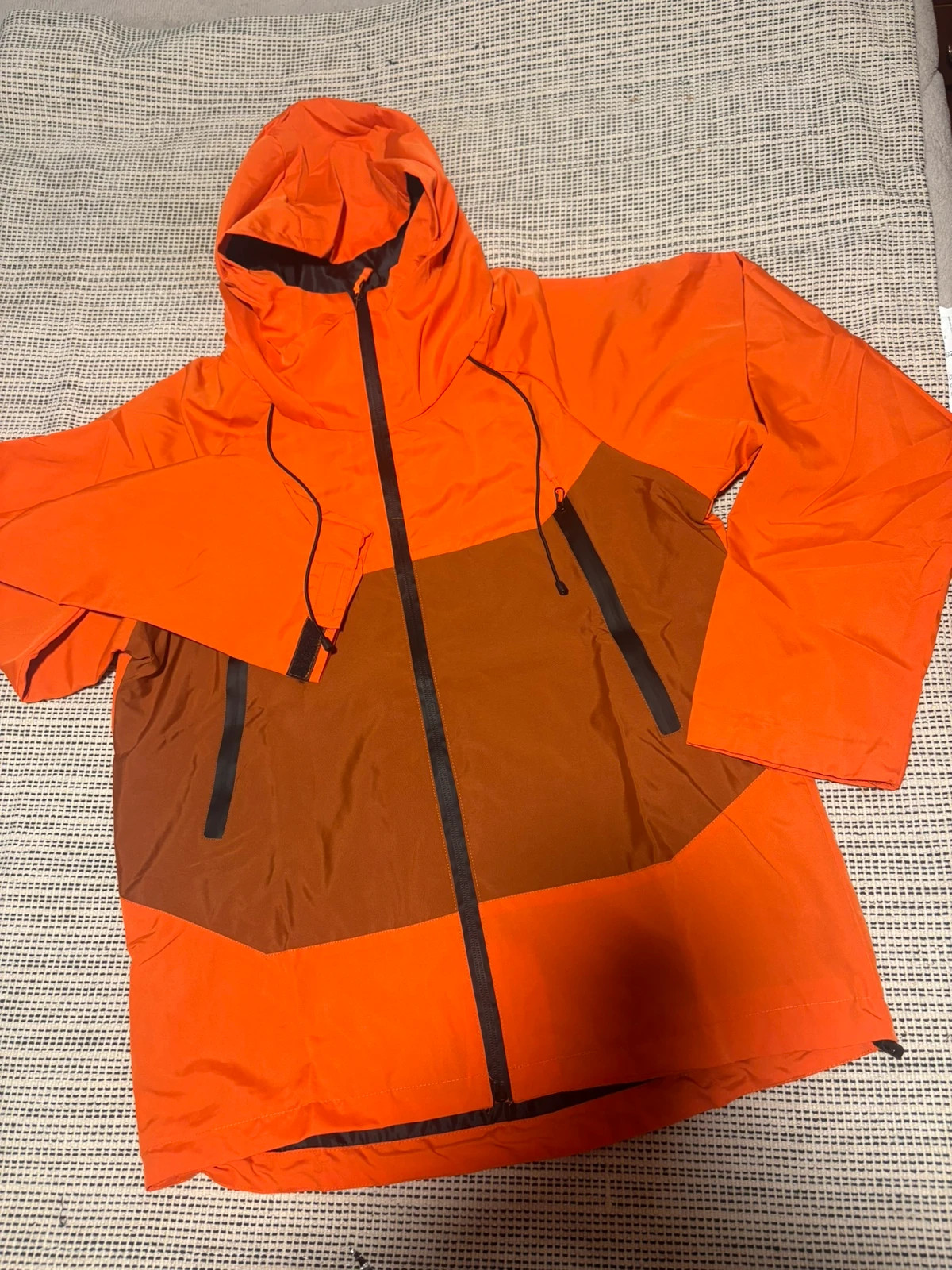 Cortavientos Heibama con Capucha - Talla M/L Impermeable Windbreaker Jacket Coupe-vent Raincoat (E) – heibama – taille M