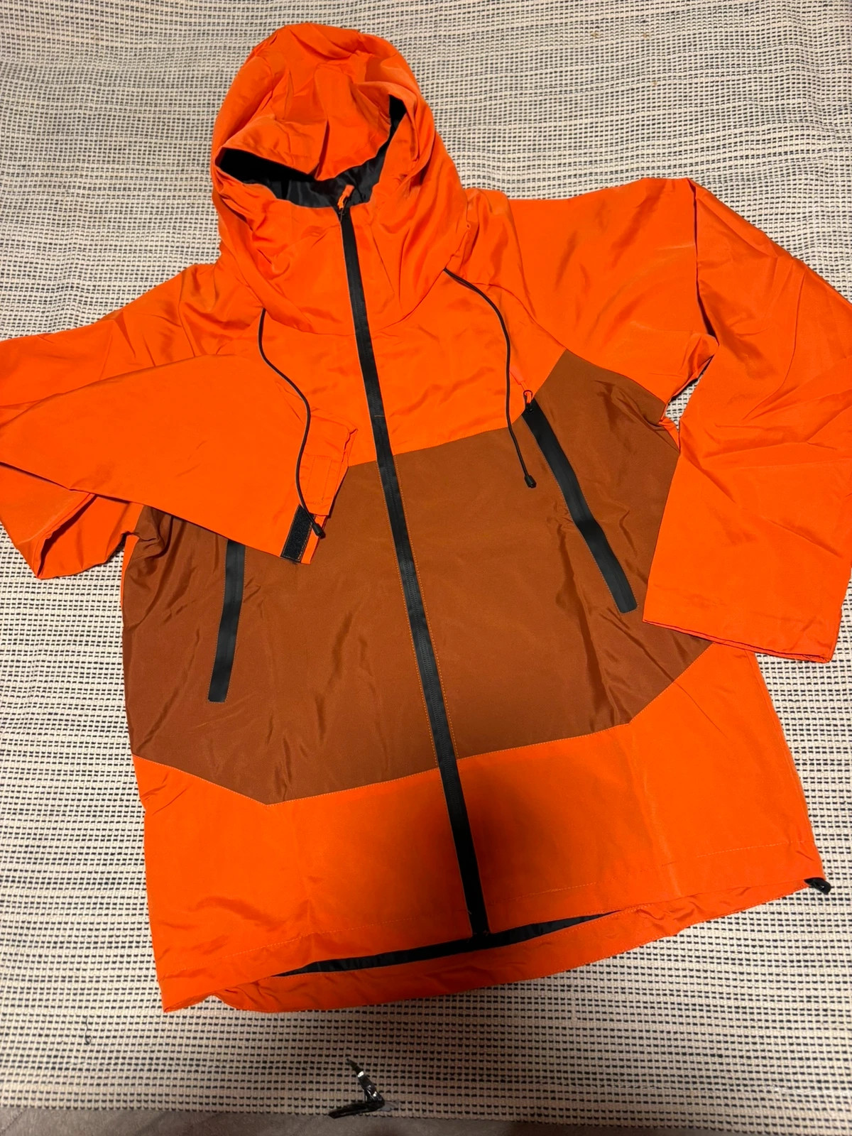 Cortavientos Heibama con Capucha - Talla M/L Impermeable Windbreaker Jacket Coupe-vent Raincoat (E) – heibama – taille M 2
