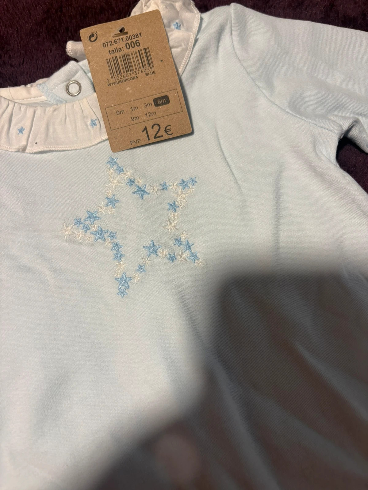 * pelele pijama bebe azul celeste algodon nuevo etiquetas unit 6 meses pyjama garcon – Unit – taille 6-9 mois / 68 cm 2