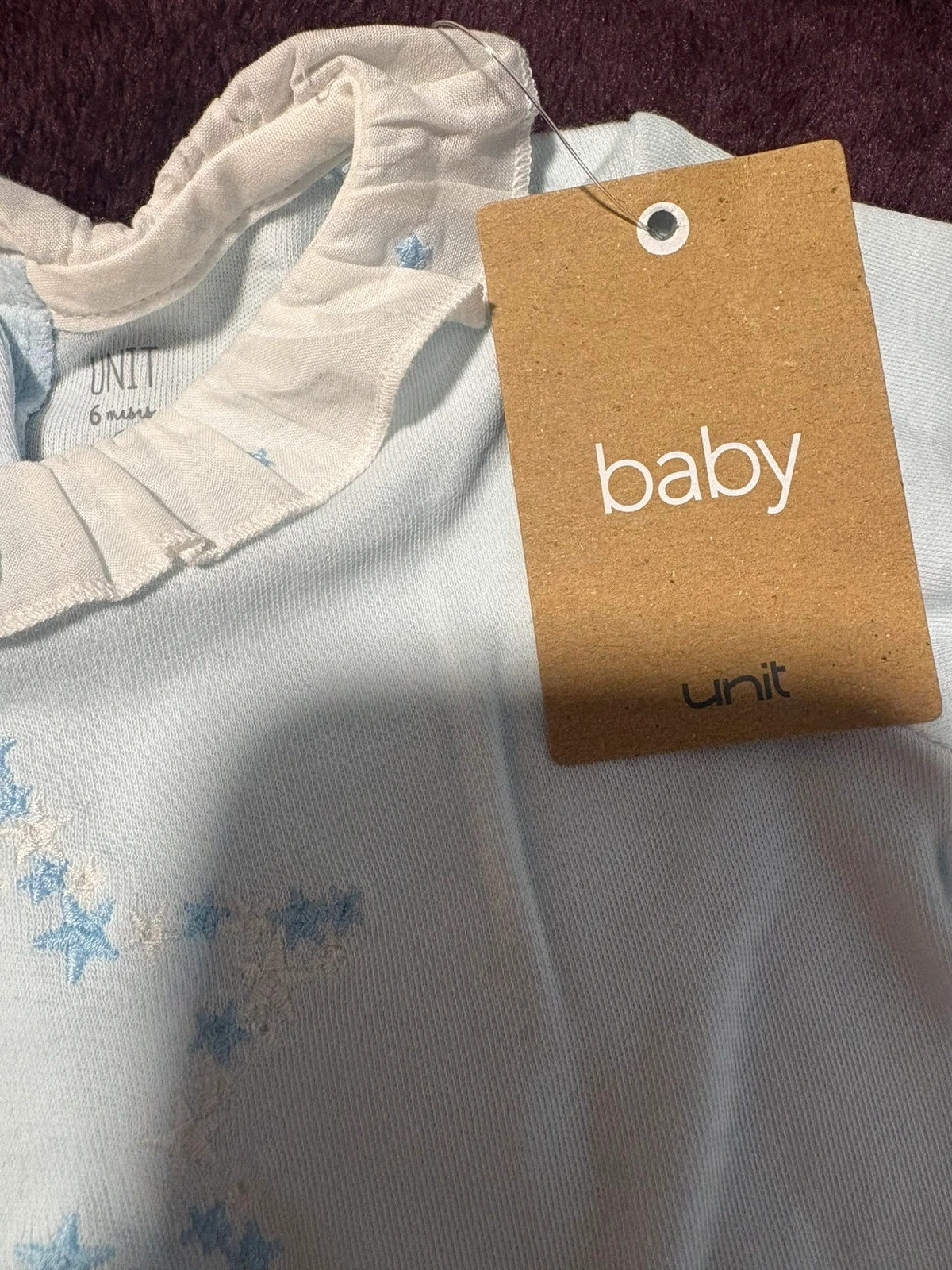 * pelele pijama bebe azul celeste algodon nuevo etiquetas unit 6 meses pyjama garcon – Unit – taille 6-9 mois / 68 cm 3