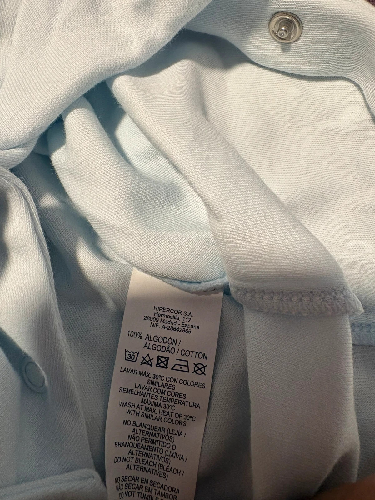 * pelele pijama bebe azul celeste algodon nuevo etiquetas unit 6 meses pyjama garcon – Unit – taille 6-9 mois / 68 cm 4