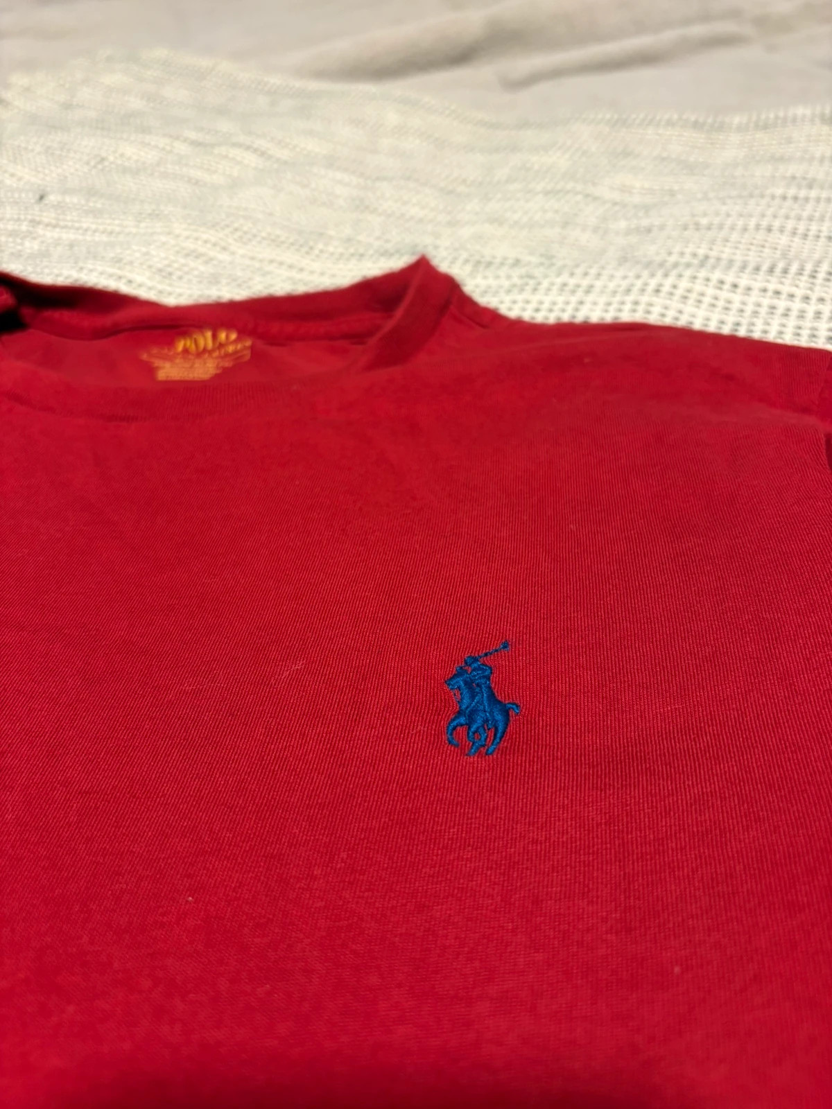 Polo Ralph Lauren Camiseta Roja Básica M Buen Estado (Dil) – Polo Ralph Lauren – taille M 4