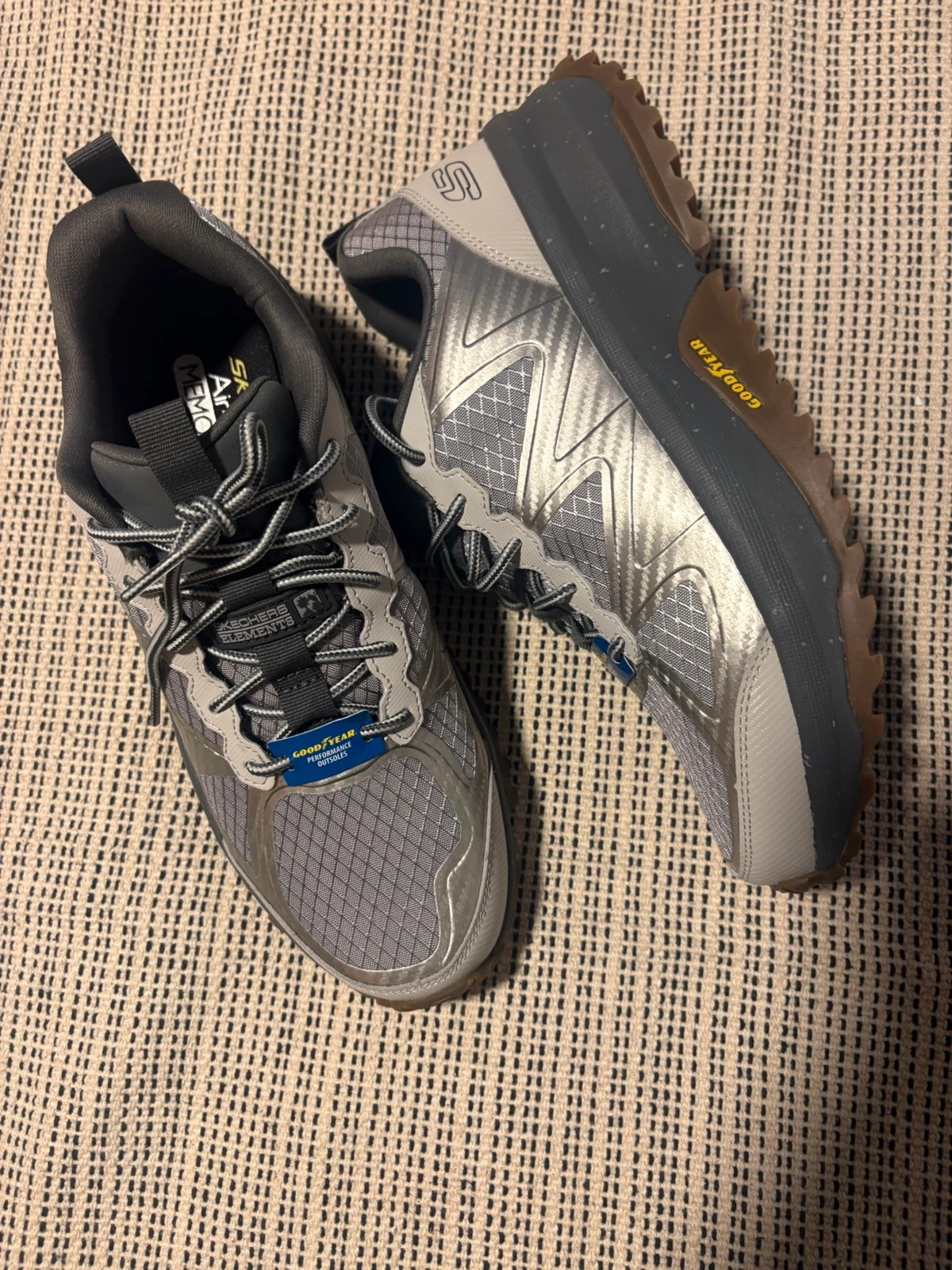 Zapatillas Skechers Goodyear Elements grises metalizadas Talla 41 – Skechers – taille 41 2