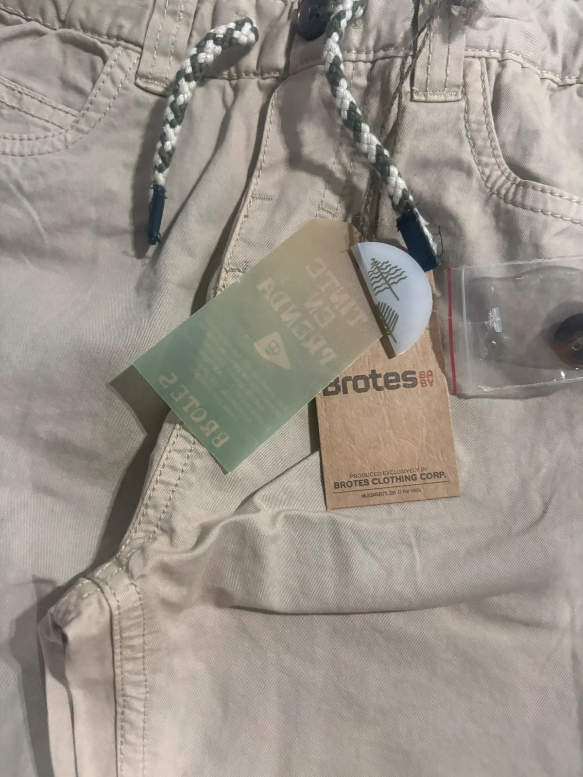 *pantalon chino beige brotes el corte ingles nino 3 4 anos trousers pantalon beige 100cm – Brotes – taille 3 ans / 98 cm 2