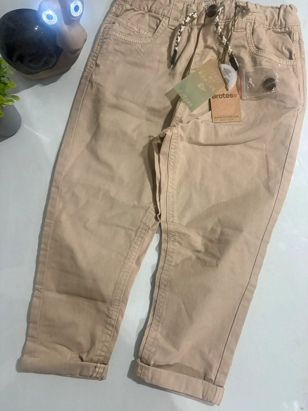 *pantalon chino beige brotes el corte ingles nino 3 4 anos trousers pantalon beige 100cm