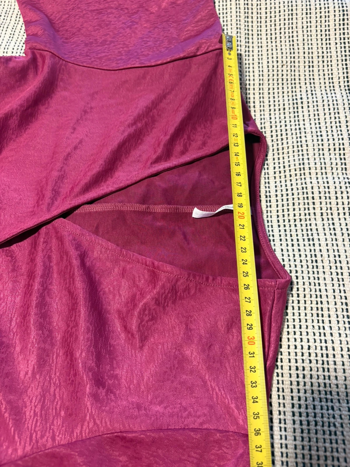 Vestido cruzado fucsia Golden Scissors Talla M – golden scissors – taille M / 38 / 10 5