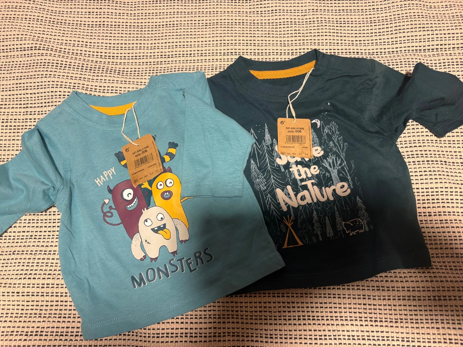 camisetas manga larga bebé talla 6 meses marca Unit Kids – Unit Kids – taille 3-6 mois / 62 cm 2