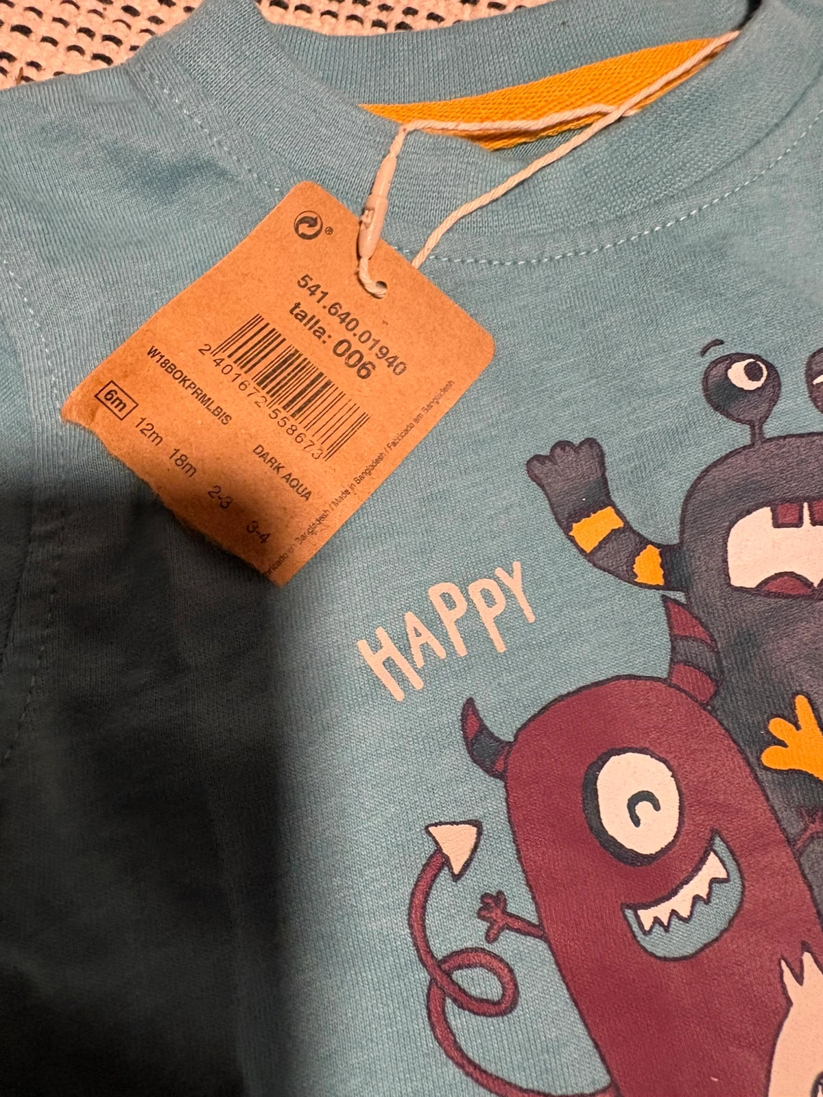 camisetas manga larga bebé talla 6 meses marca Unit Kids – Unit Kids – taille 3-6 mois / 62 cm 5