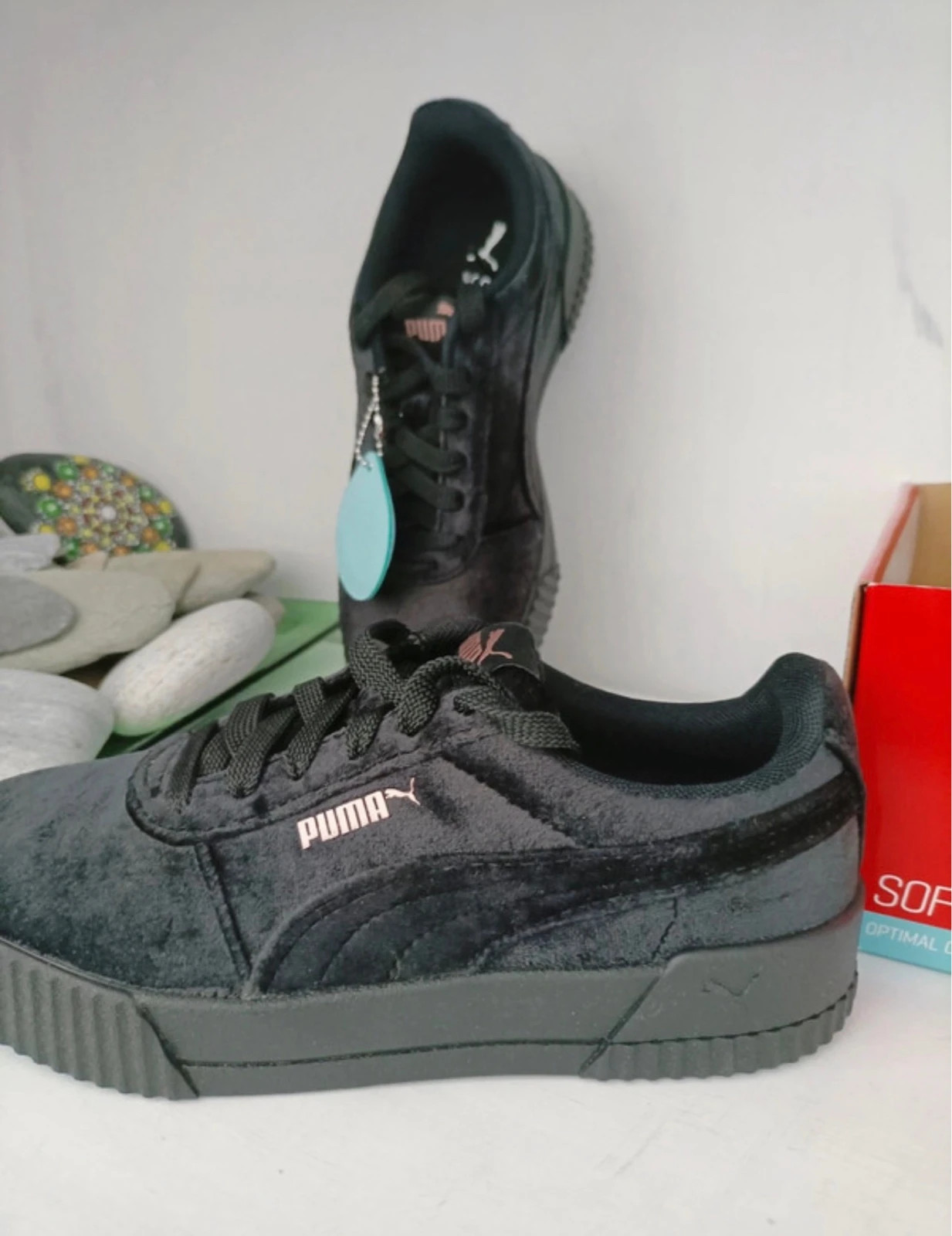 Zapatillas puma modelo Cqtina Velvet nuevas talla 36 (ii°k)(2) – Puma – taille 36 3