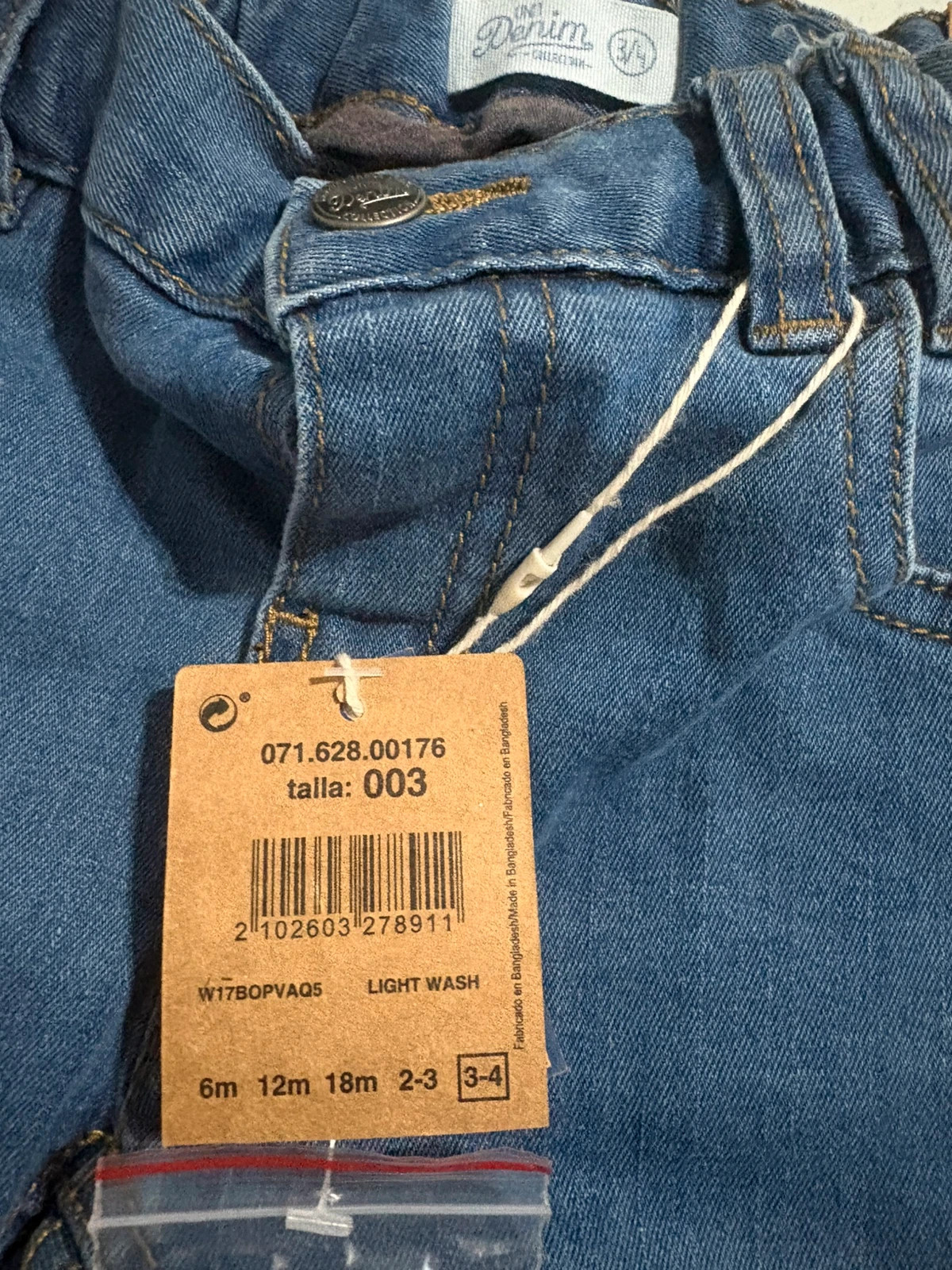 *pantalon vaquero jean unit el corte ingles nino 3 4 anos jeans jean garcon 98 104cm – Unit – taille 3 ans / 98 cm 3